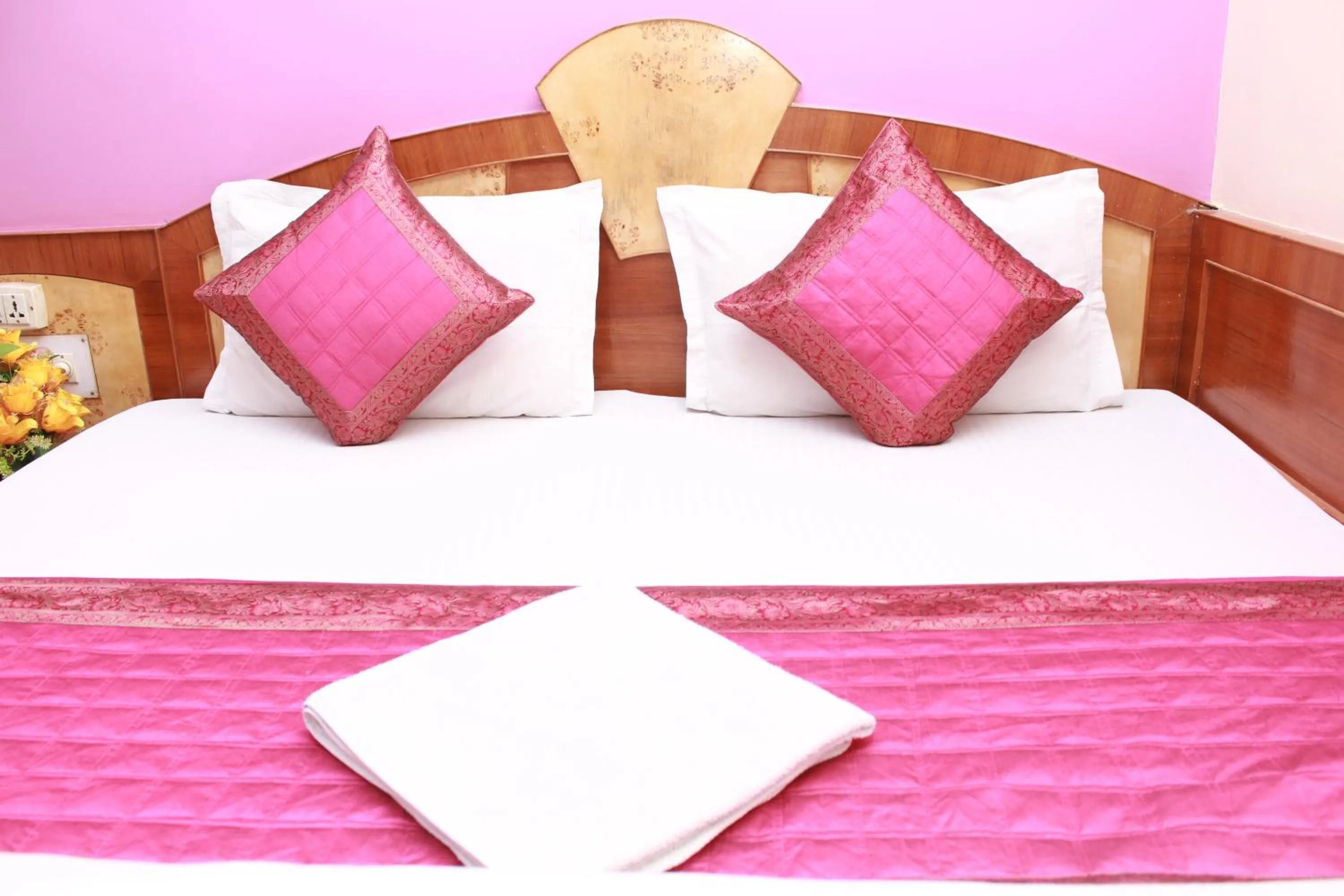 Bed in Cottage Ganga Inn