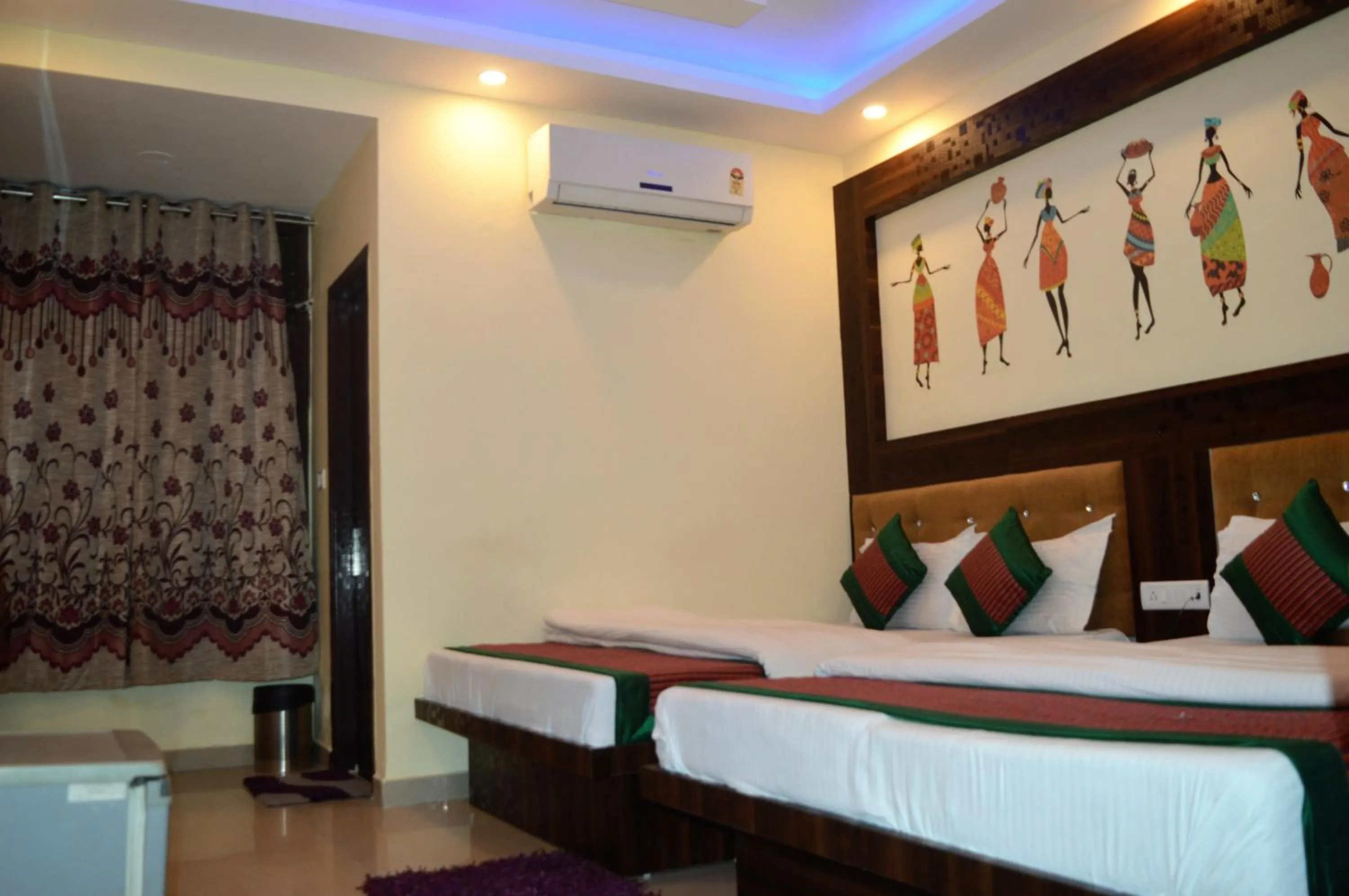 Bed in Cottage Ganga Inn