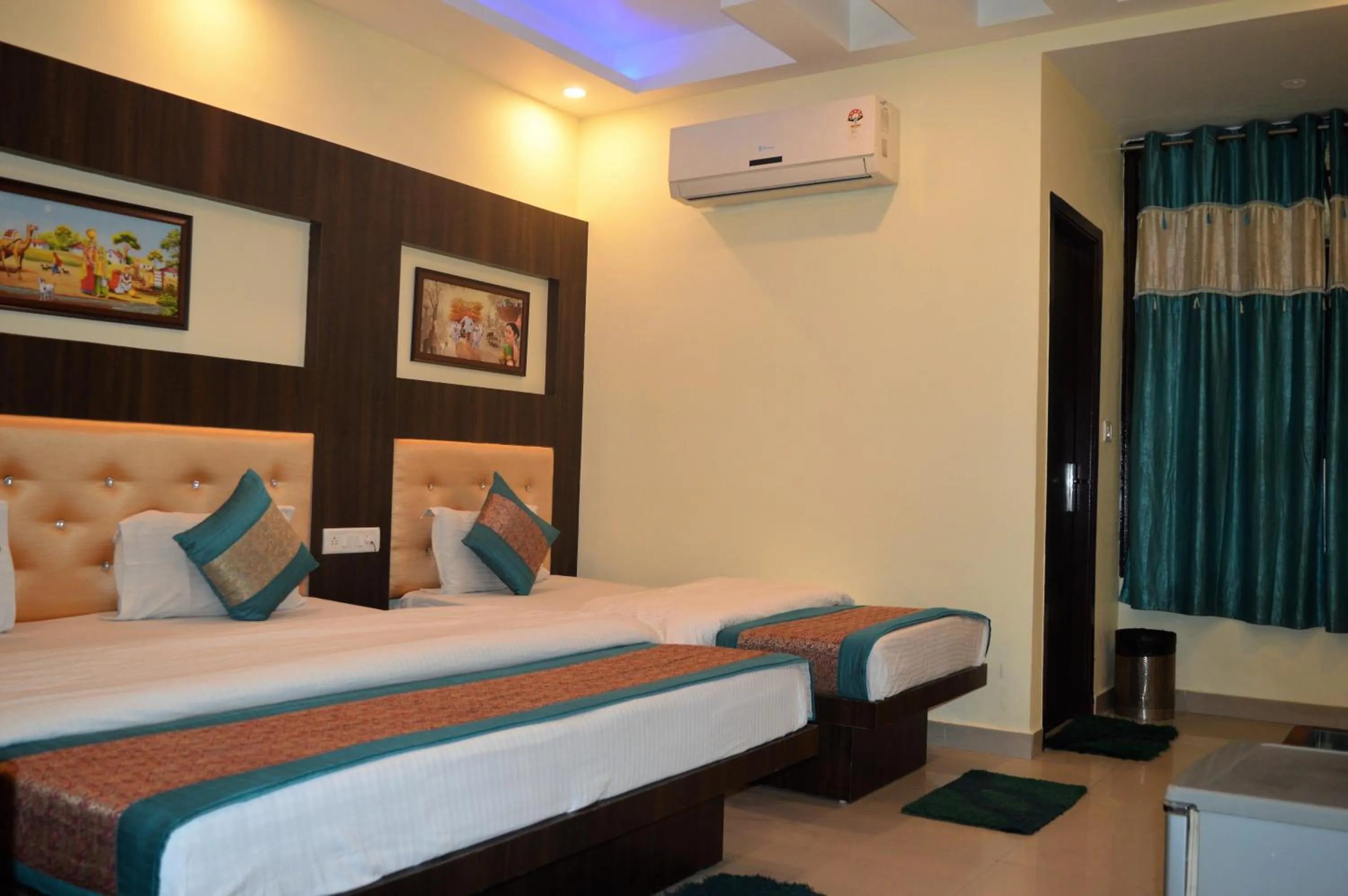 Bed in Cottage Ganga Inn