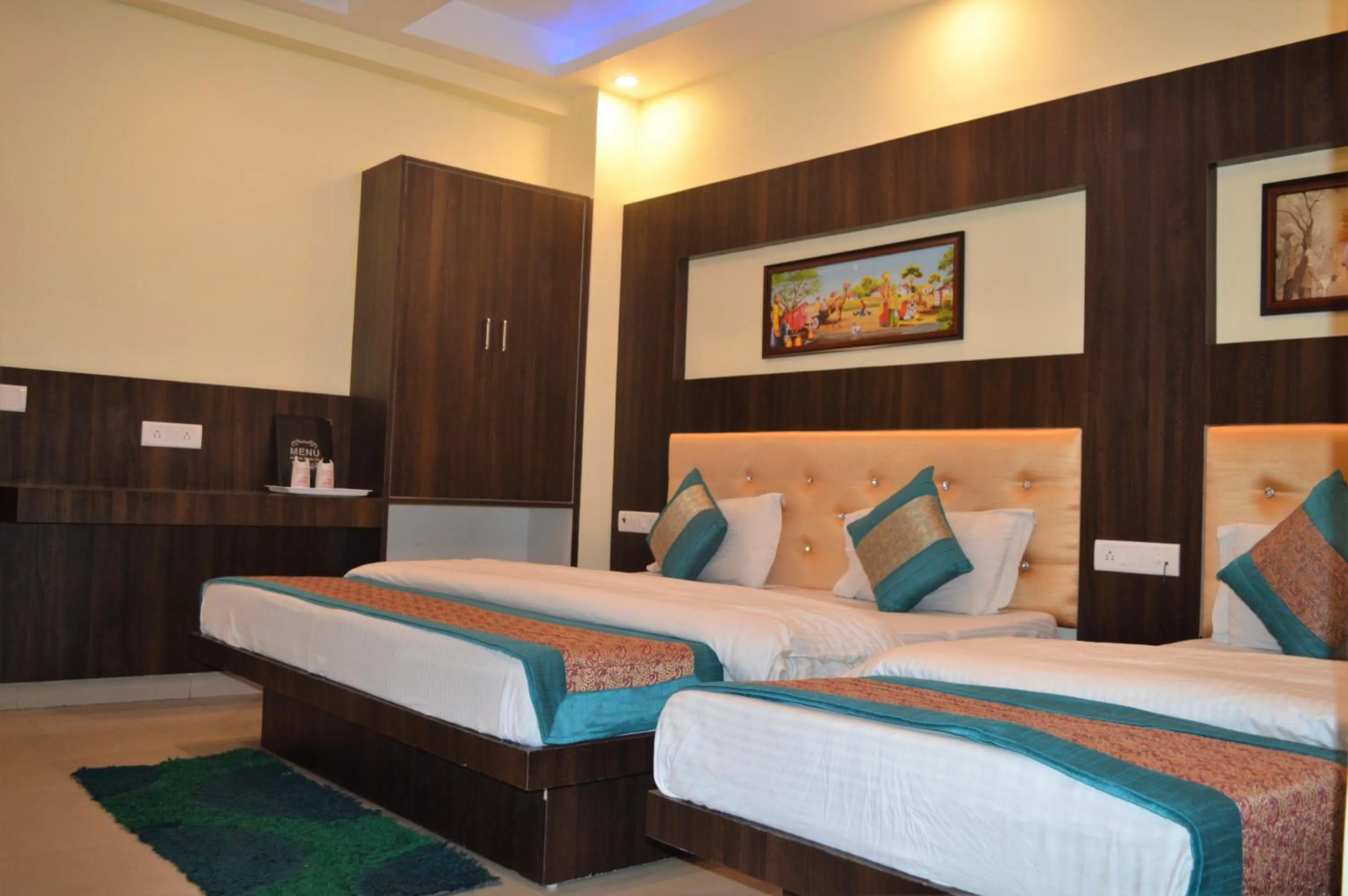 Bed in Cottage Ganga Inn