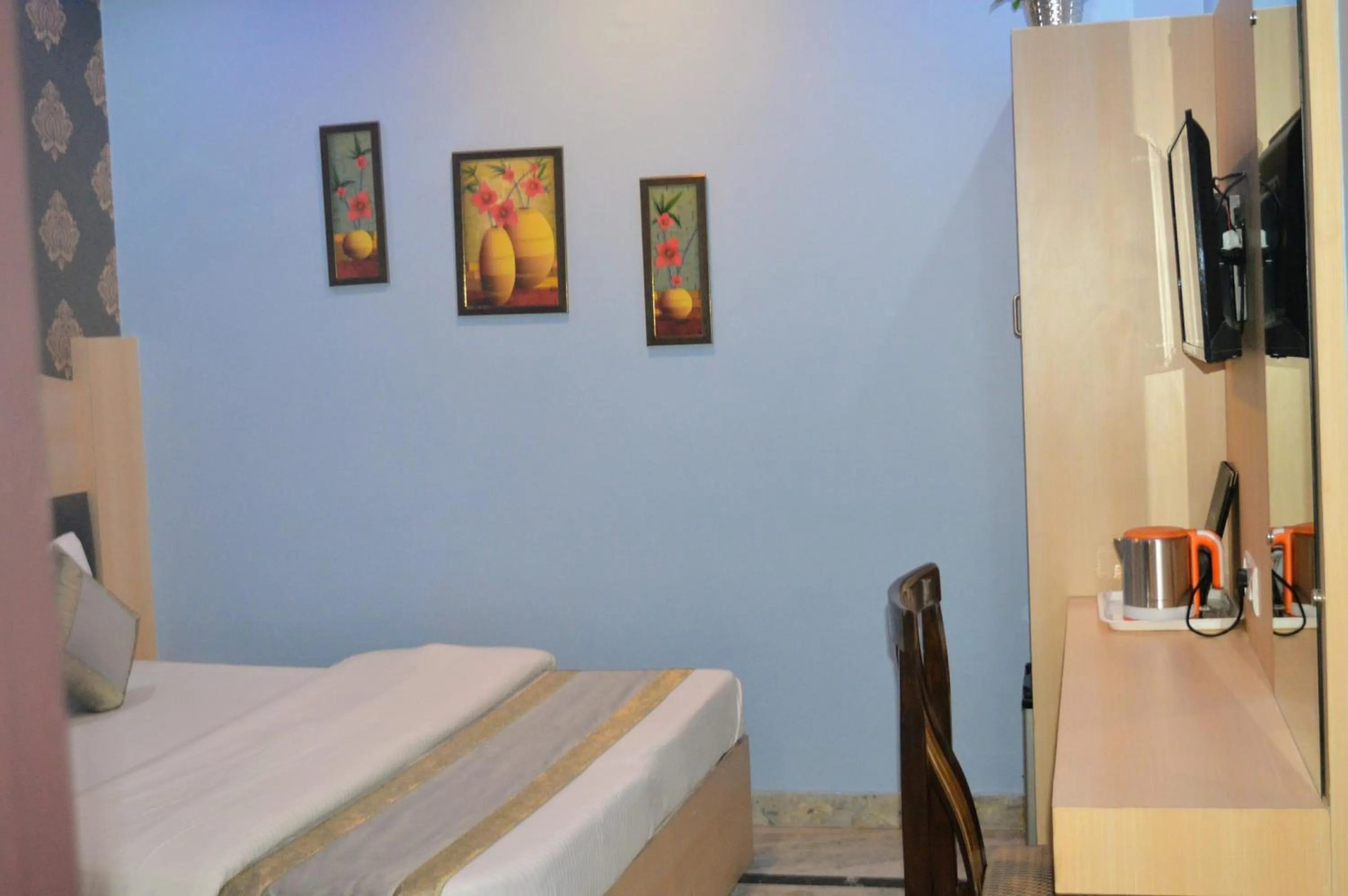 Bedroom, Bed in Cottage Ganga Inn