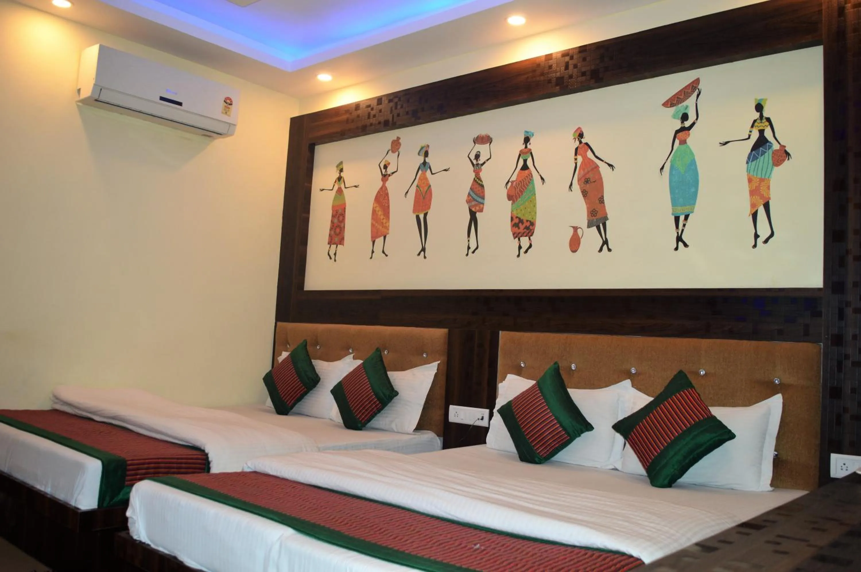 Bed in Cottage Ganga Inn