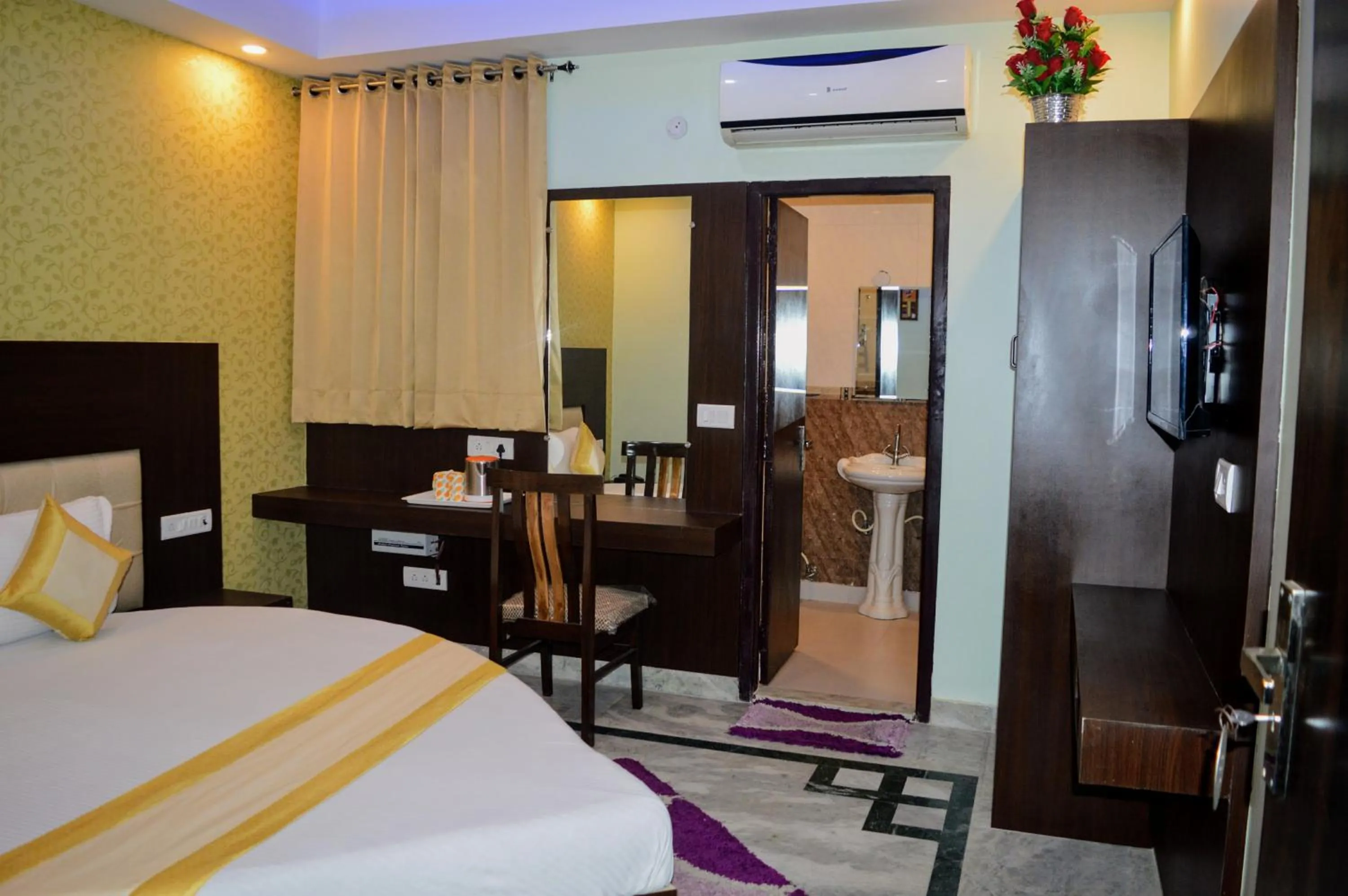 Bed in Cottage Ganga Inn