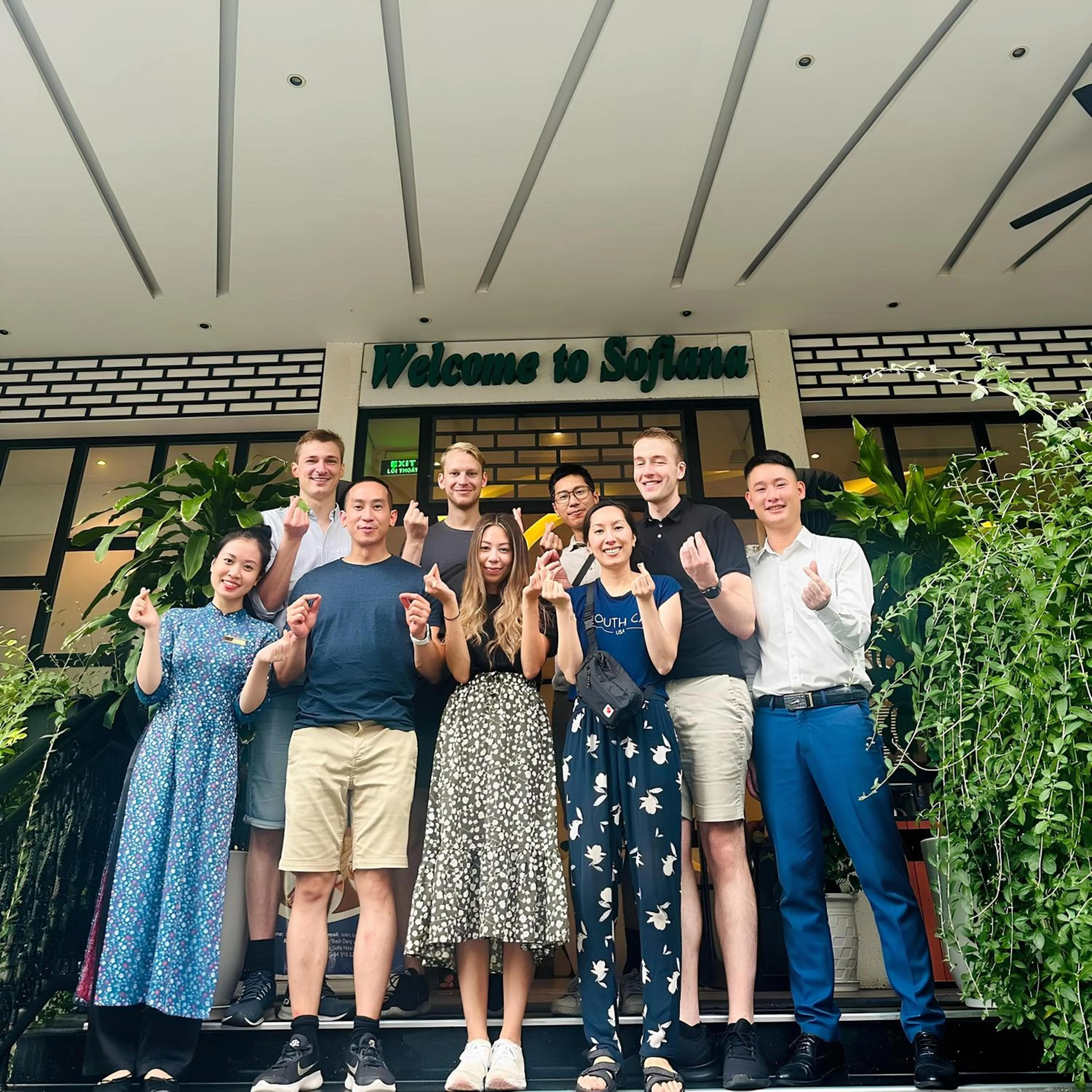 Staff in Sofiana My Khe Hotel & Spa - Rooftop Pool Bar - Free Craft Beer and 20 minute Spa per Room