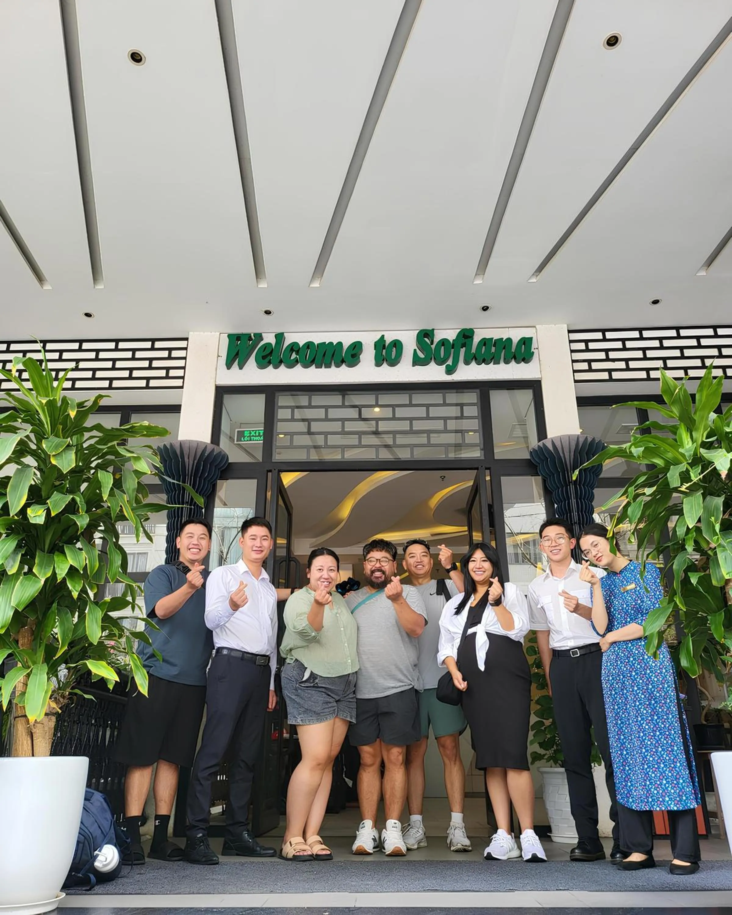 Staff in Sofiana My Khe Hotel & Spa - Rooftop Pool Bar - Free Craft Beer and 20 minute Spa per Room