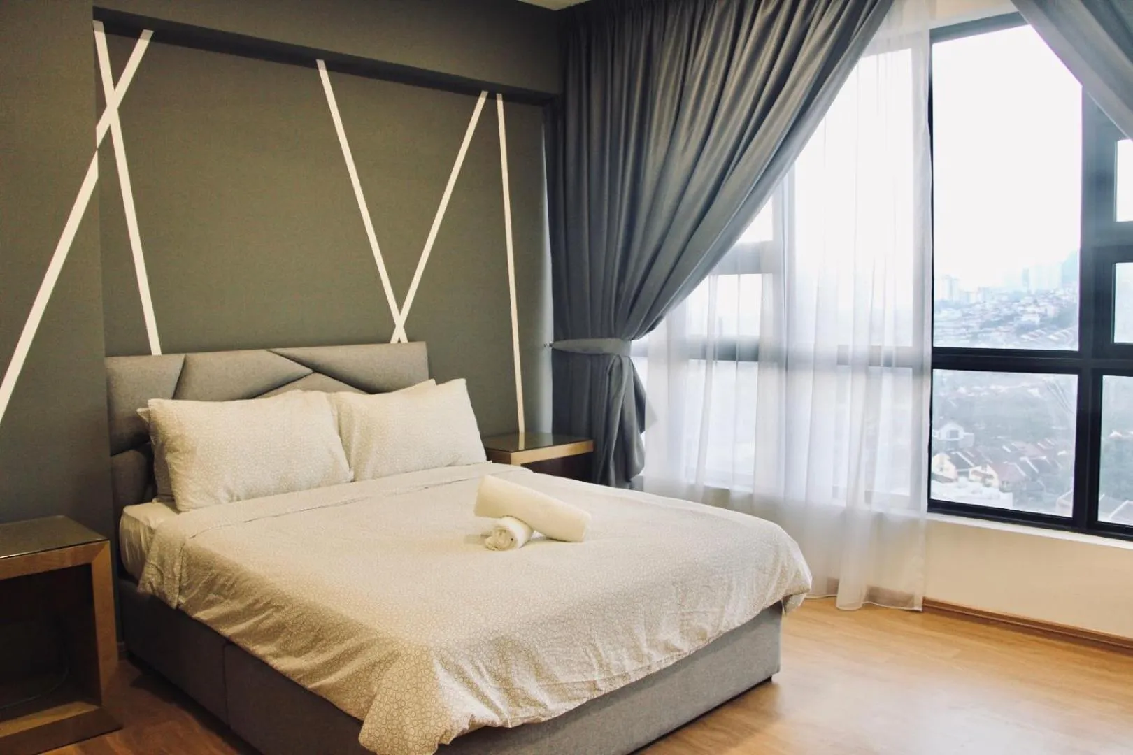 Bed in EkoCheras Suite by MOKA