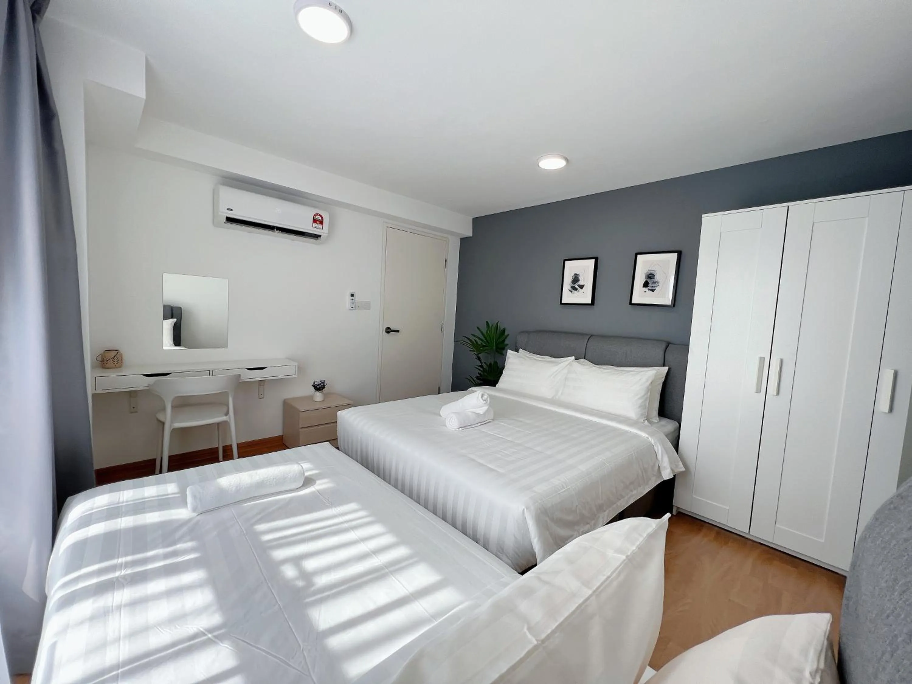 Bedroom, Bed in EkoCheras Suite by MOKA