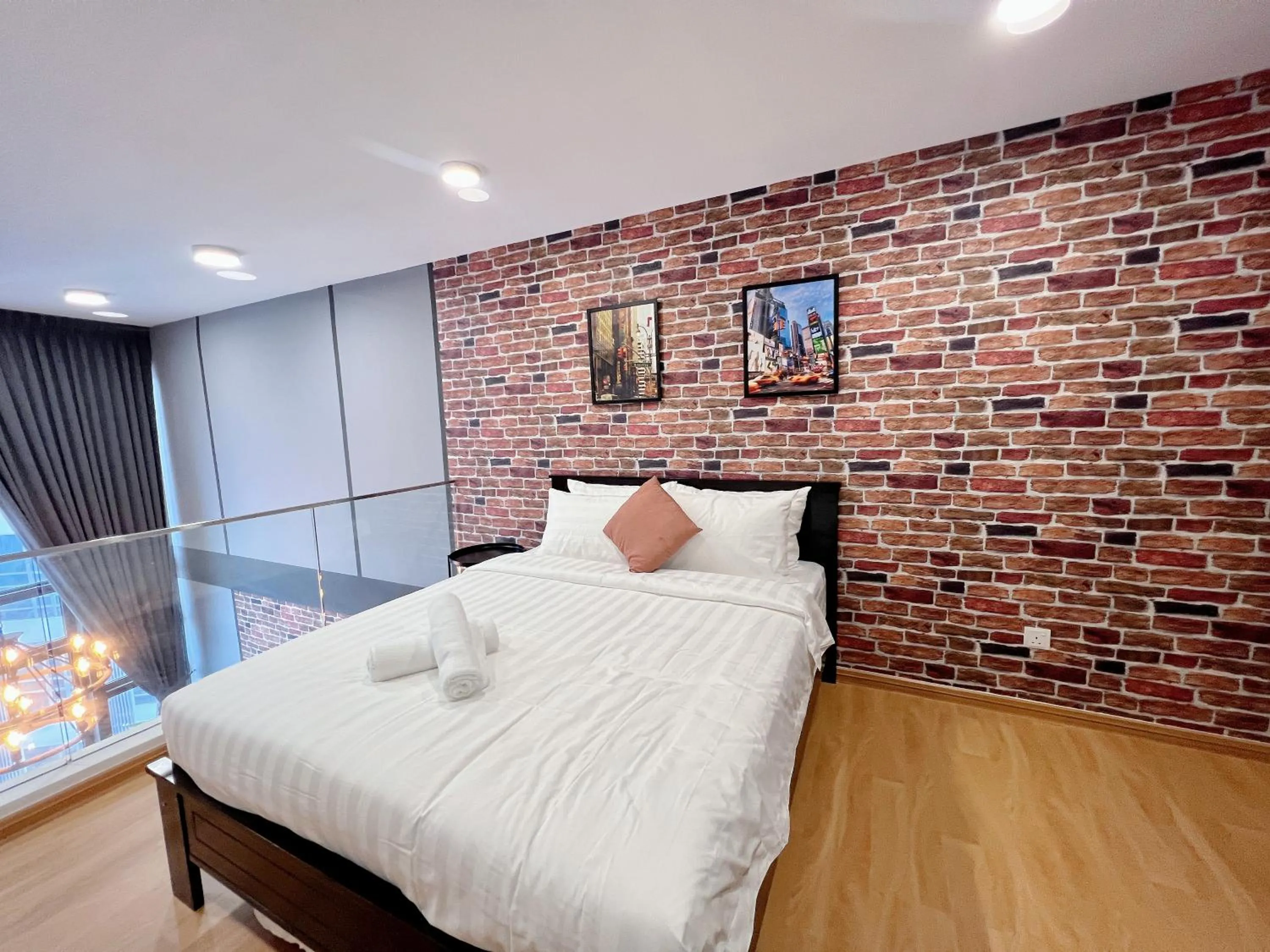 Bedroom, Bed in EkoCheras Suite by MOKA