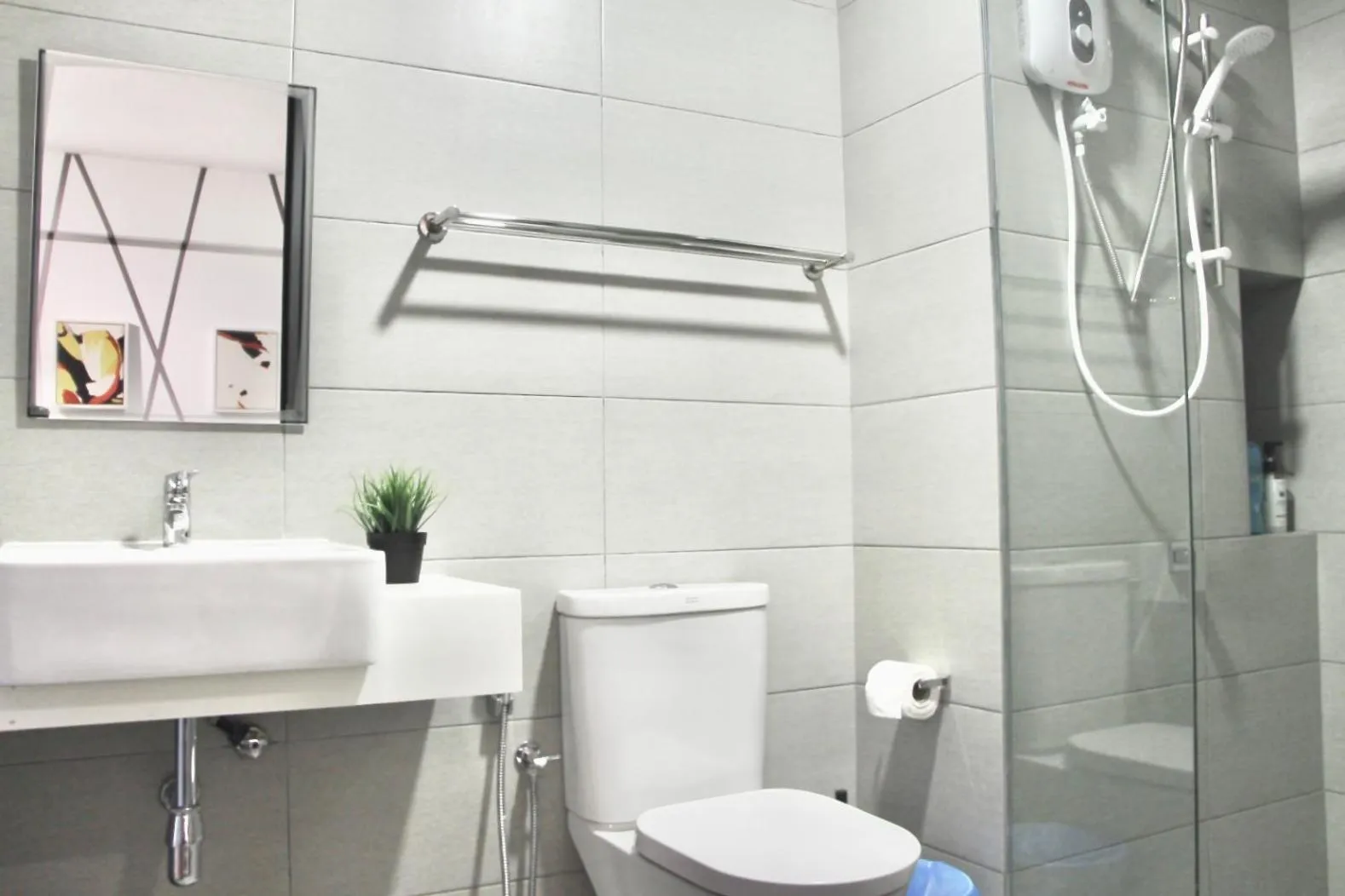 Shower in EkoCheras Suite by MOKA