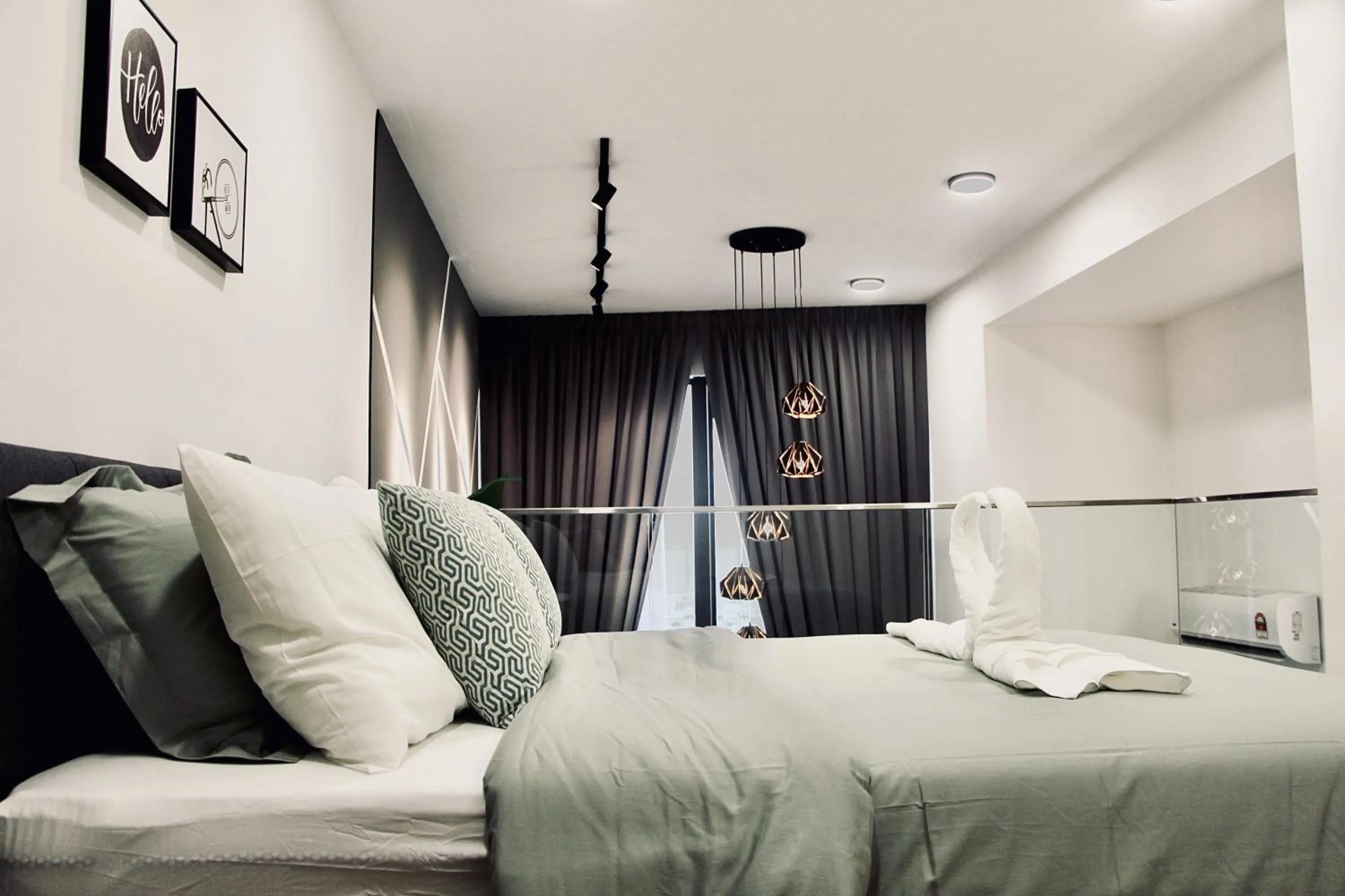 Bed in EkoCheras Suite by MOKA