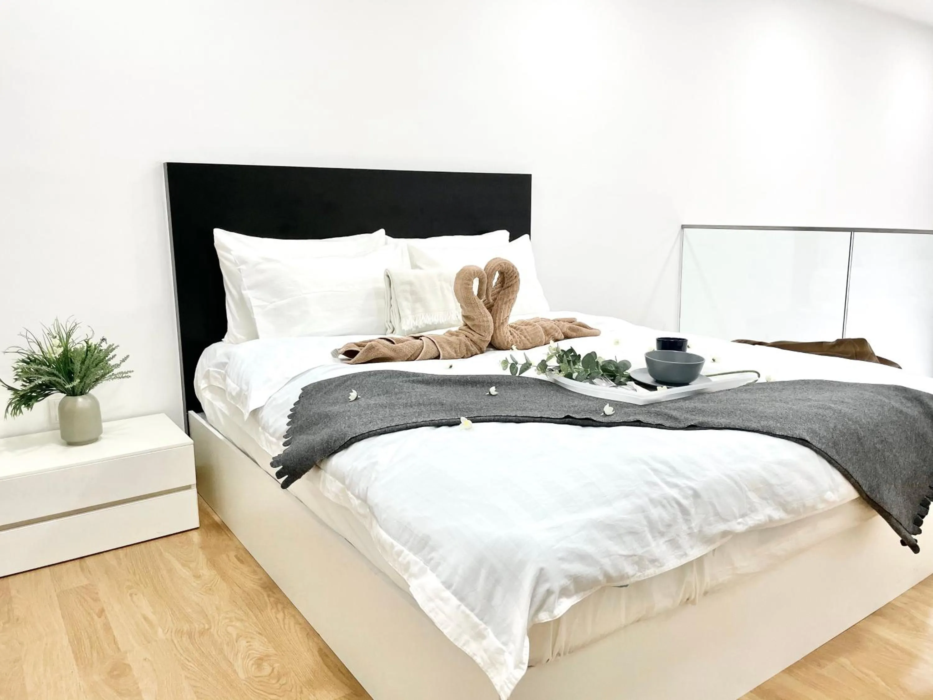 Bed in EkoCheras Suite by MOKA