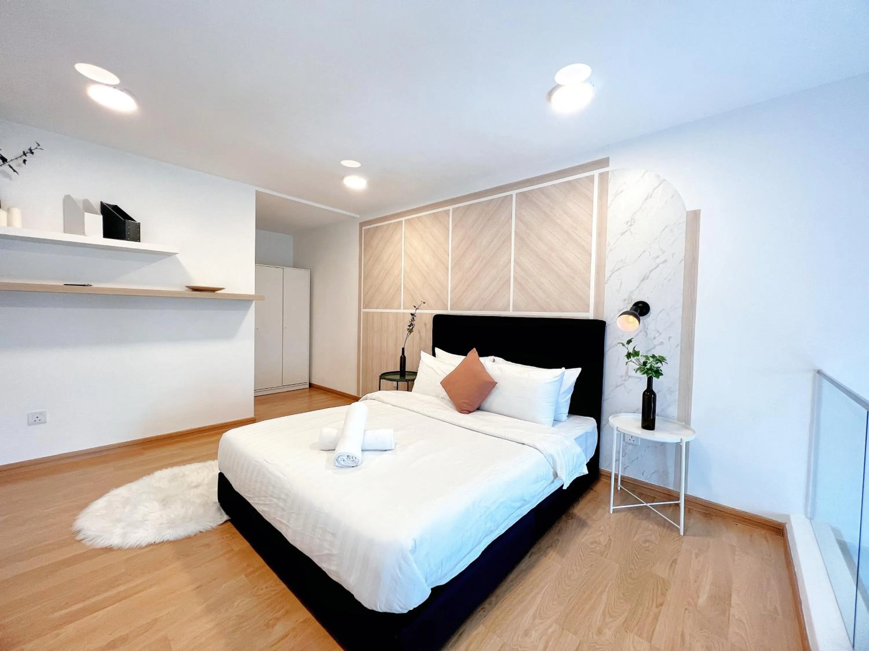 Bed in EkoCheras Suite by MOKA