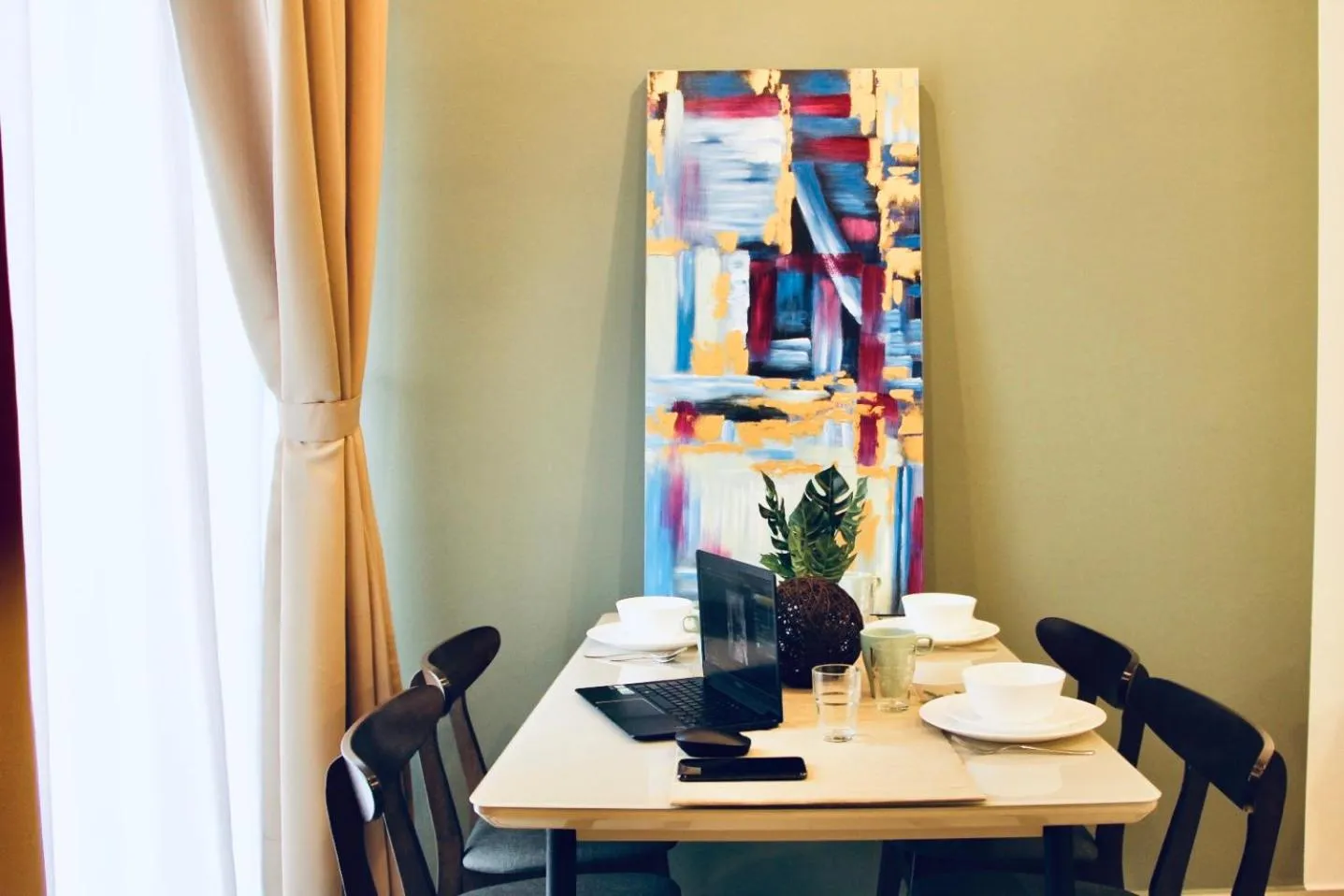 Dining area in EkoCheras Suite by MOKA