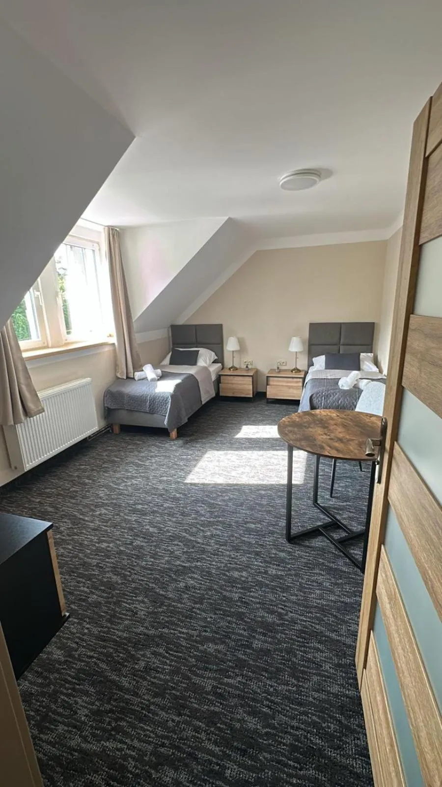 Bedroom, Bed in hotel Nautilus