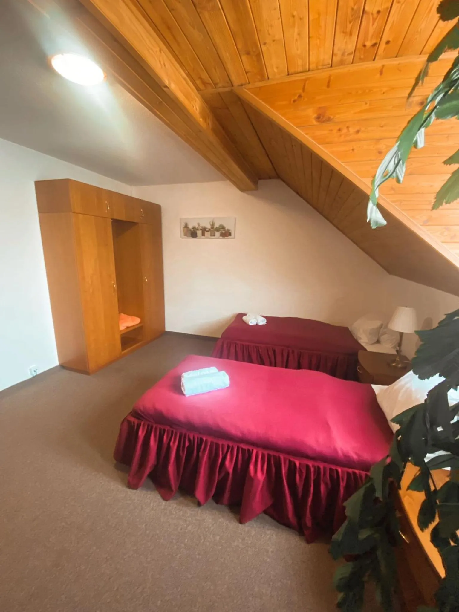 Bed in hotel Nautilus