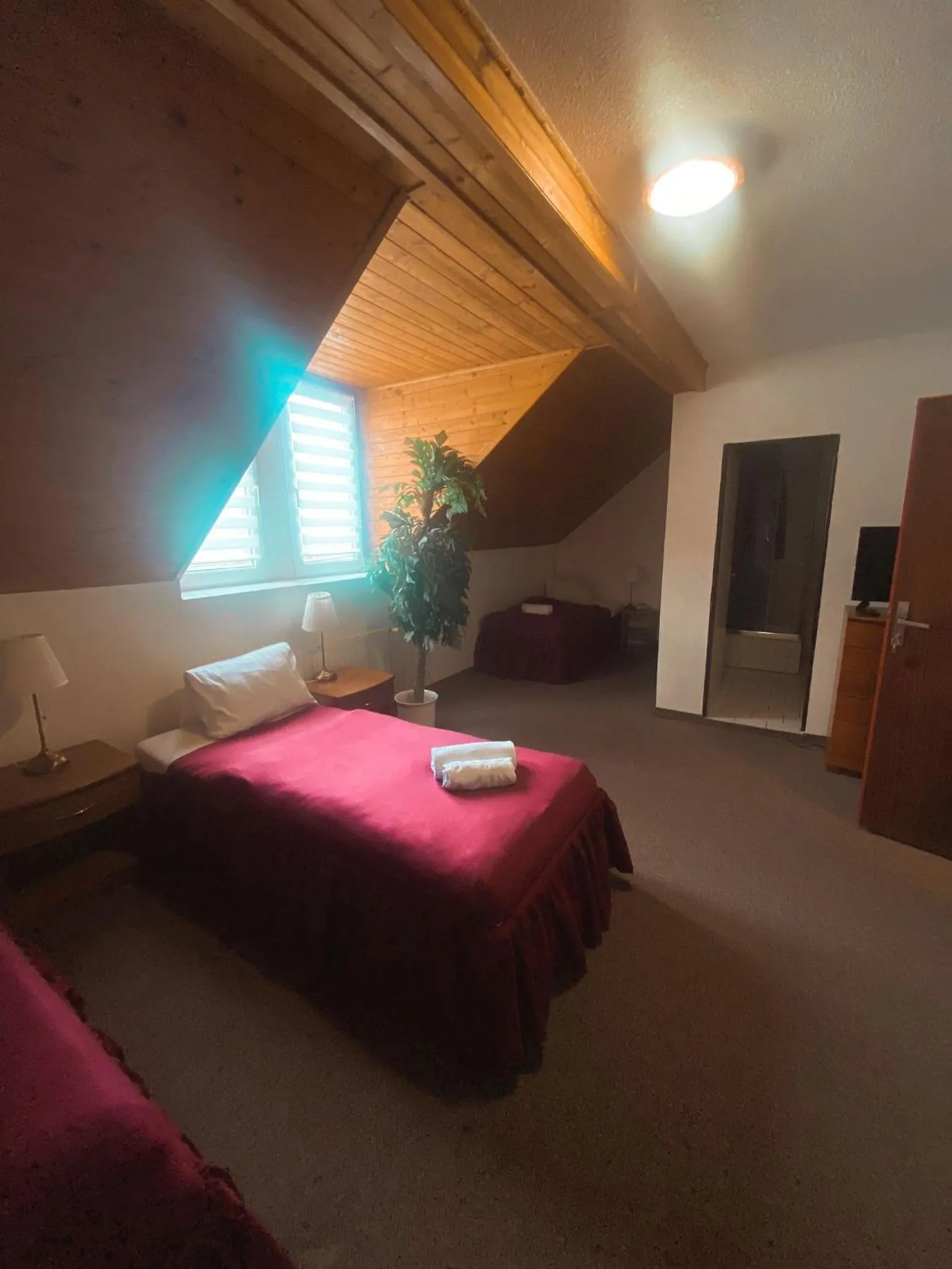 Bed in hotel Nautilus