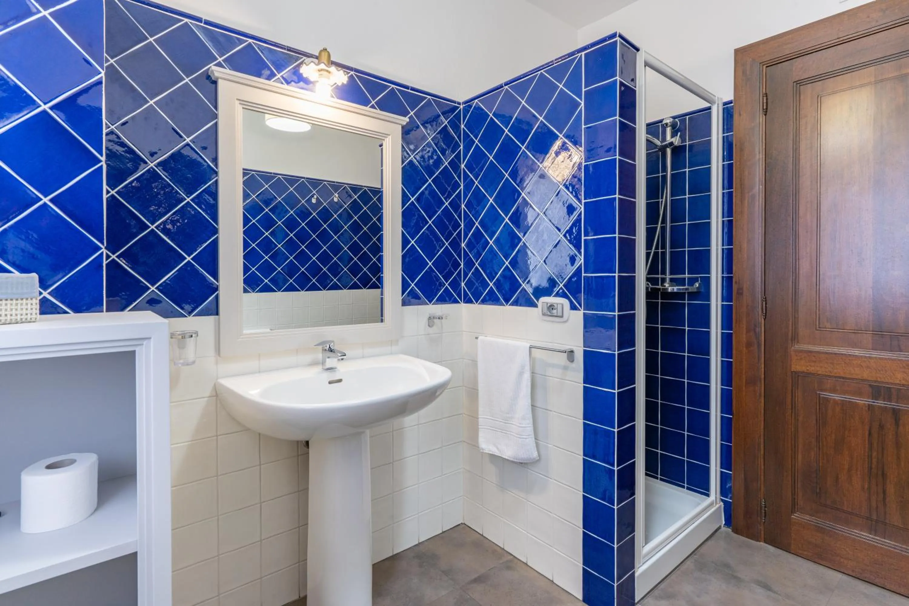 Shower in Albergo Residenziale La Corte