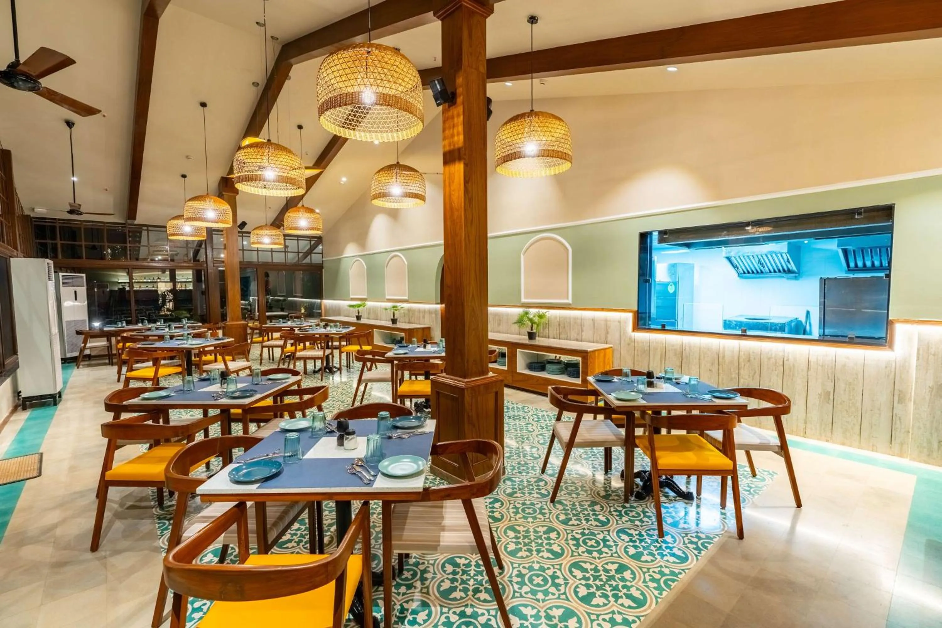 Restaurant/places to eat in Mandrem Beach Resort, a member of Radisson Individuals Retreat