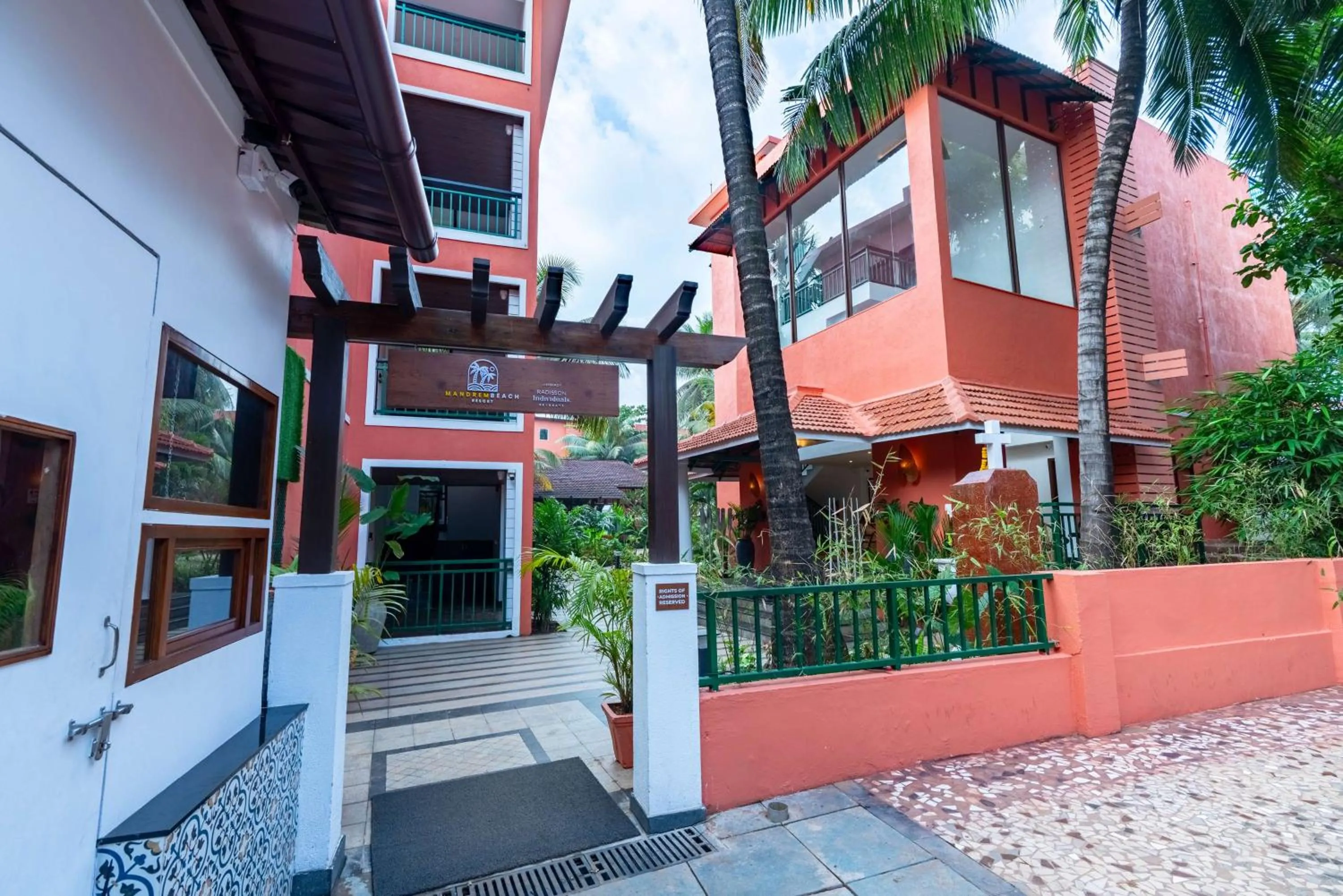 Property building in Mandrem Beach Resort, a member of Radisson Individuals Retreat