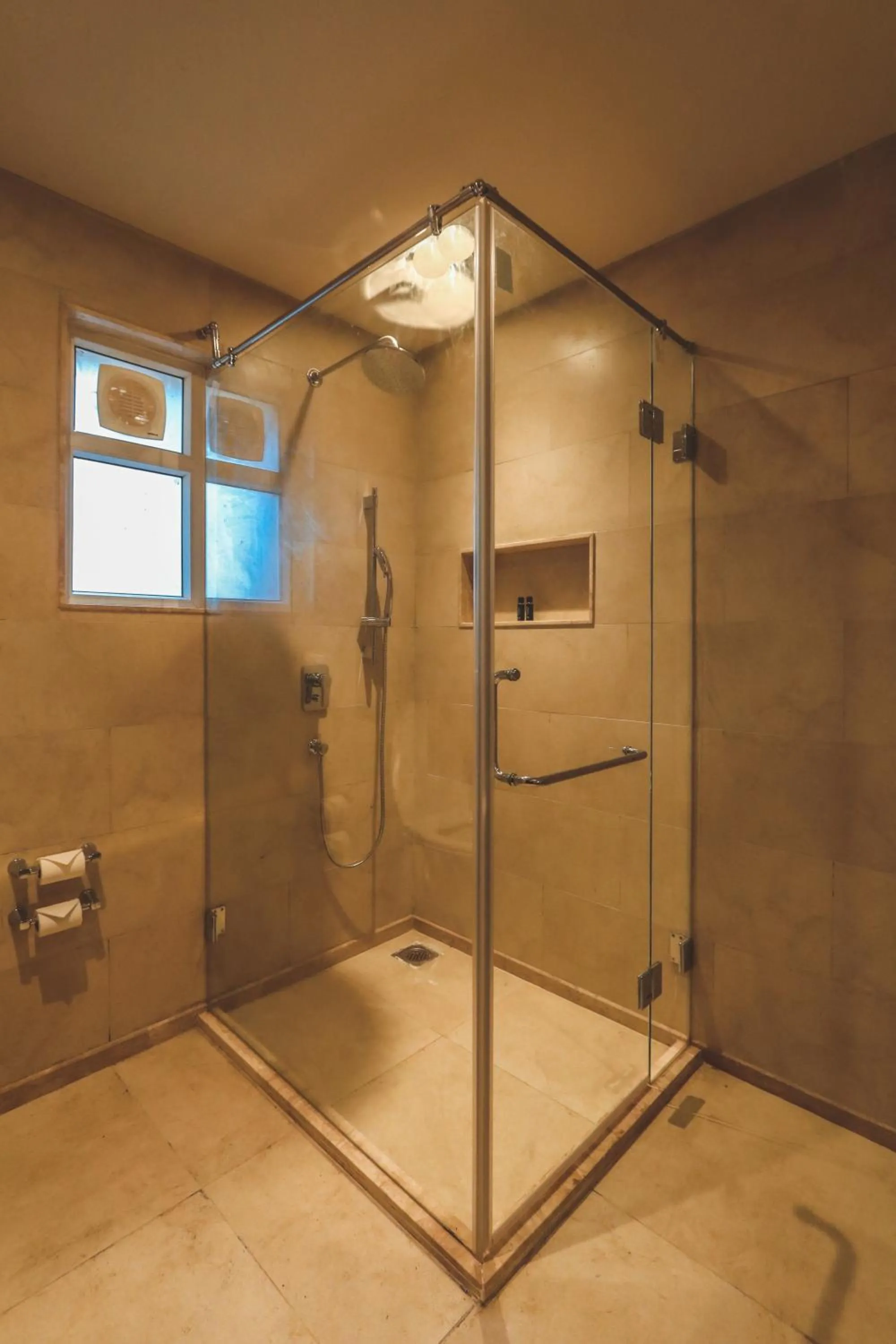 Shower in Mandrem Beach Resort, a member of Radisson Individuals Retreat