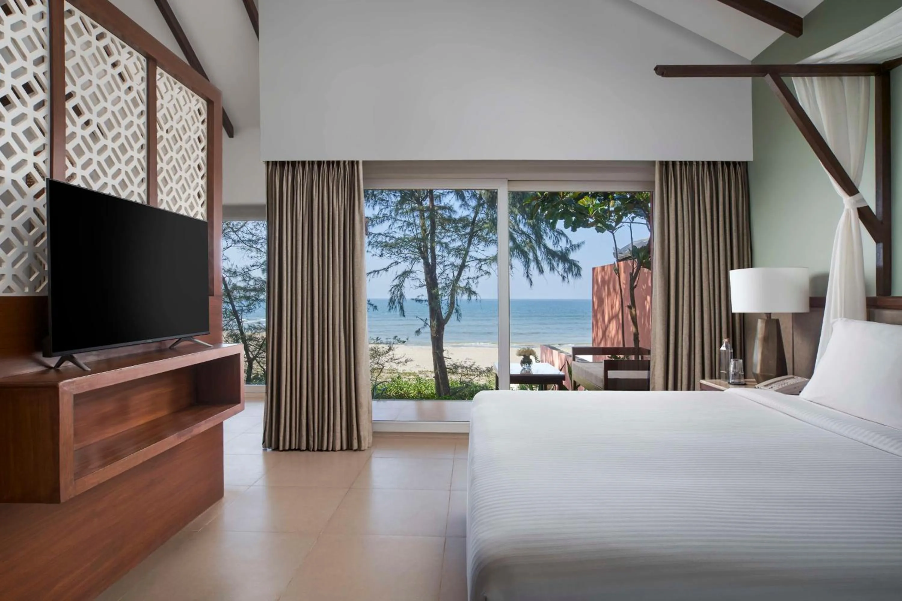 Photo of the whole room, Bed in Mandrem Beach Resort, a member of Radisson Individuals Retreat