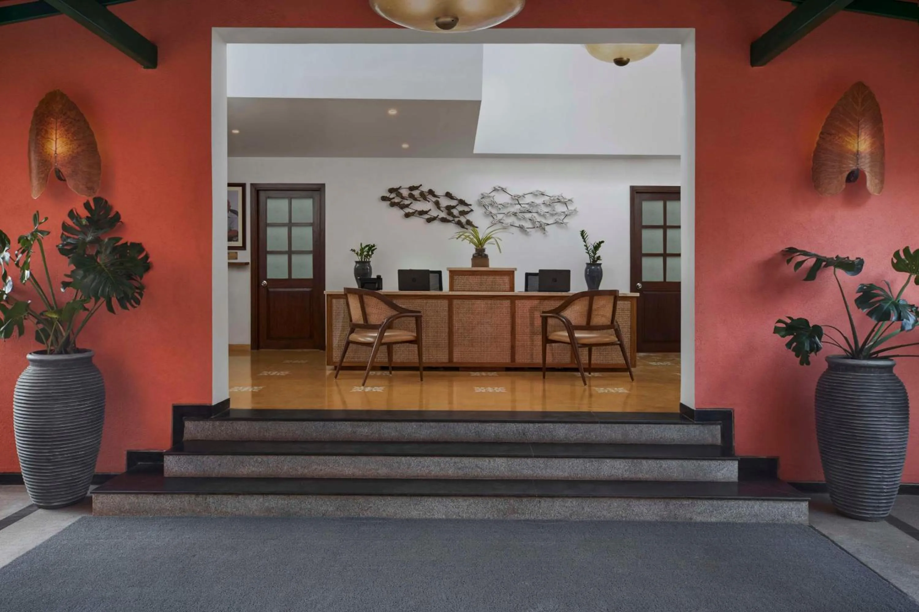 Lobby or reception in Mandrem Beach Resort, a member of Radisson Individuals Retreat