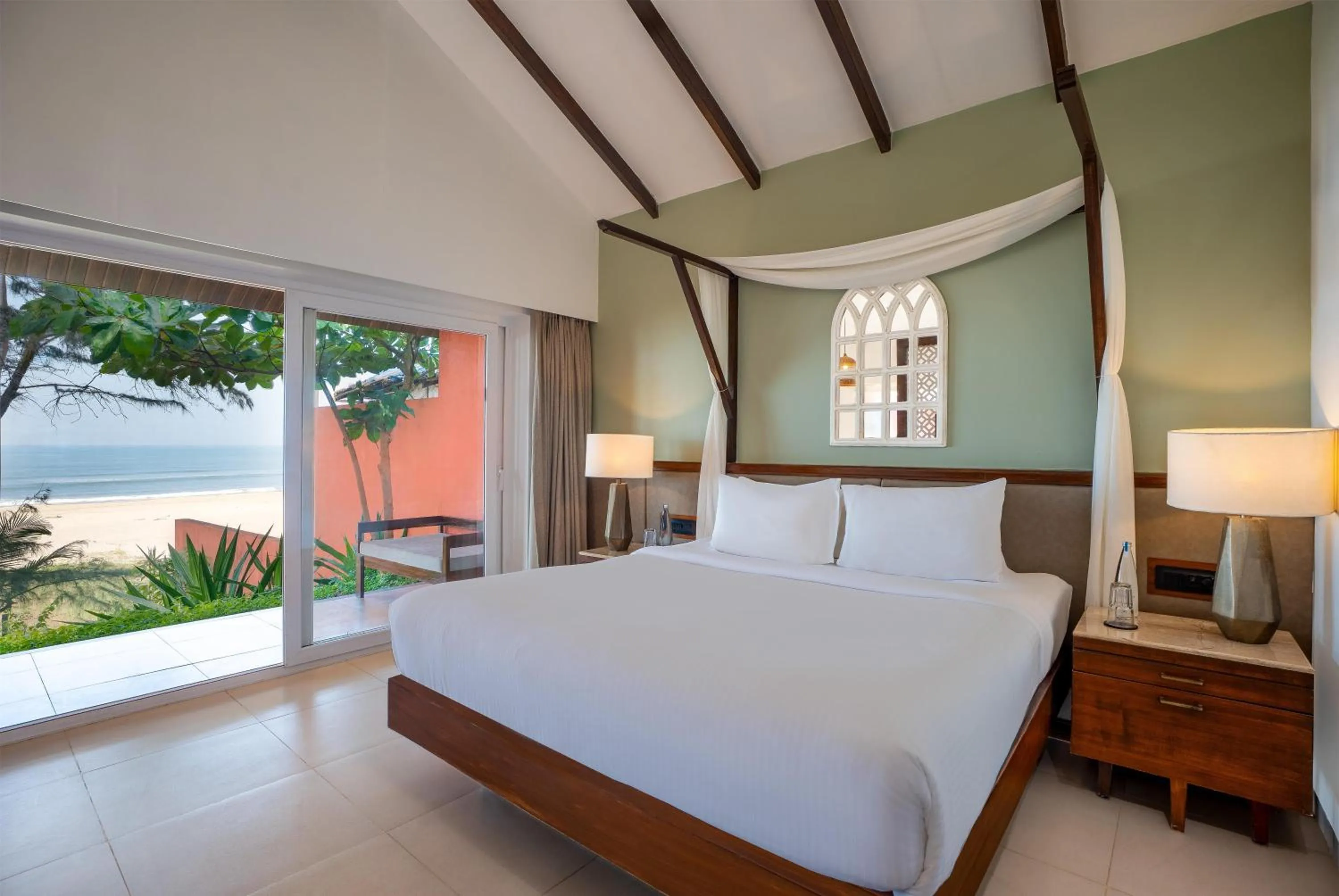 Photo of the whole room, Bed in Mandrem Beach Resort, a member of Radisson Individuals Retreat