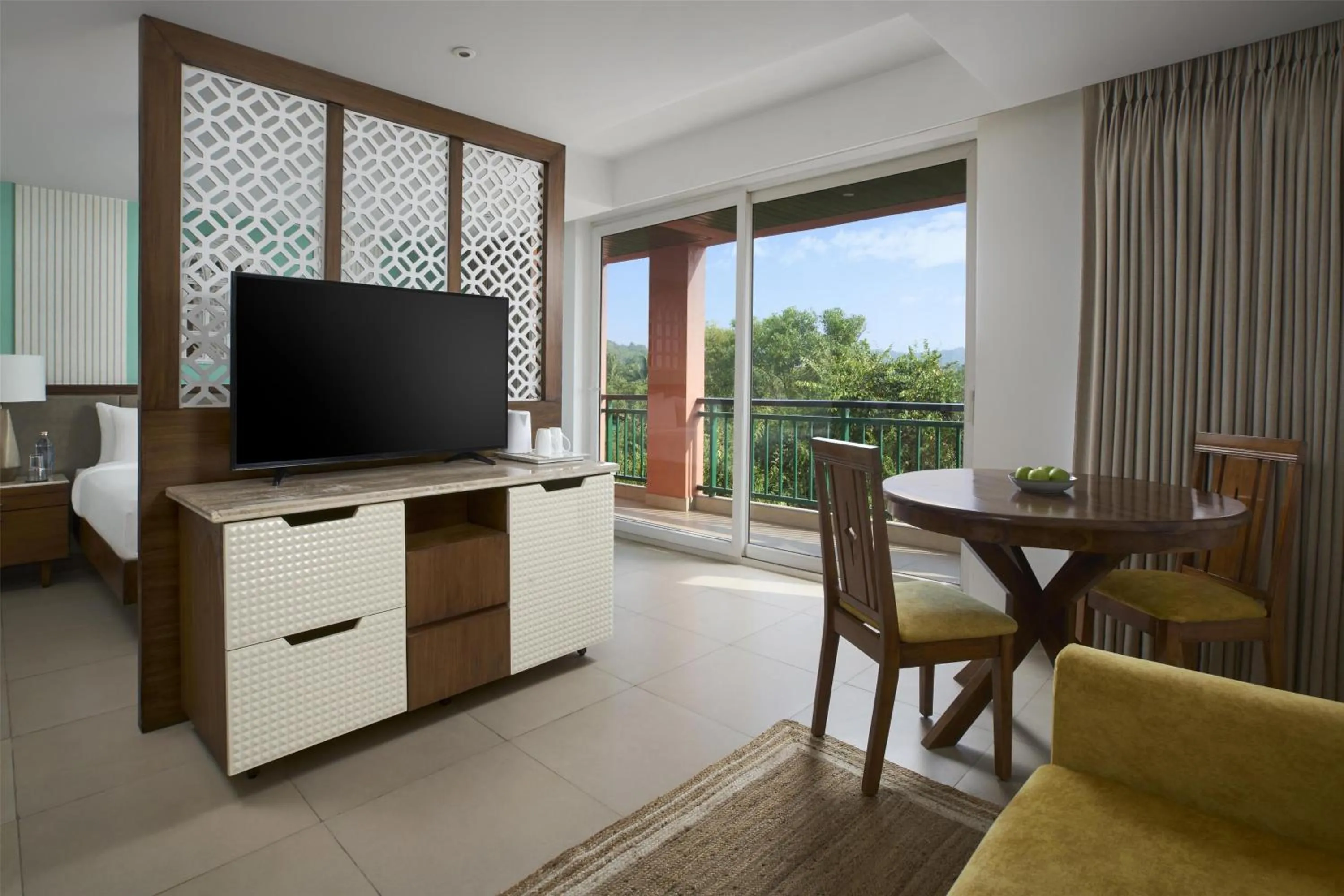 Bedroom in Mandrem Beach Resort, a member of Radisson Individuals Retreat