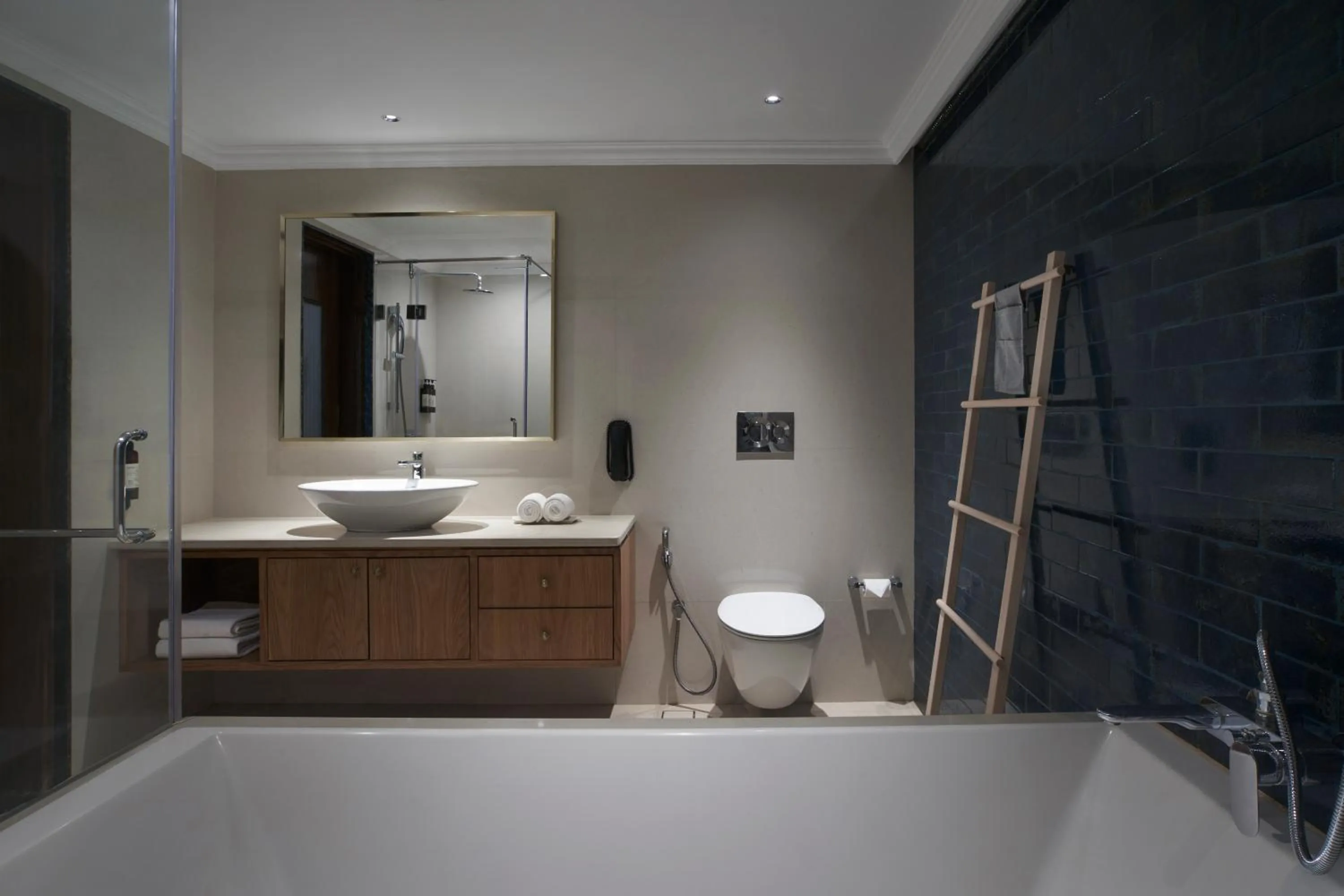 Toilet in Mandrem Beach Resort, a member of Radisson Individuals Retreat