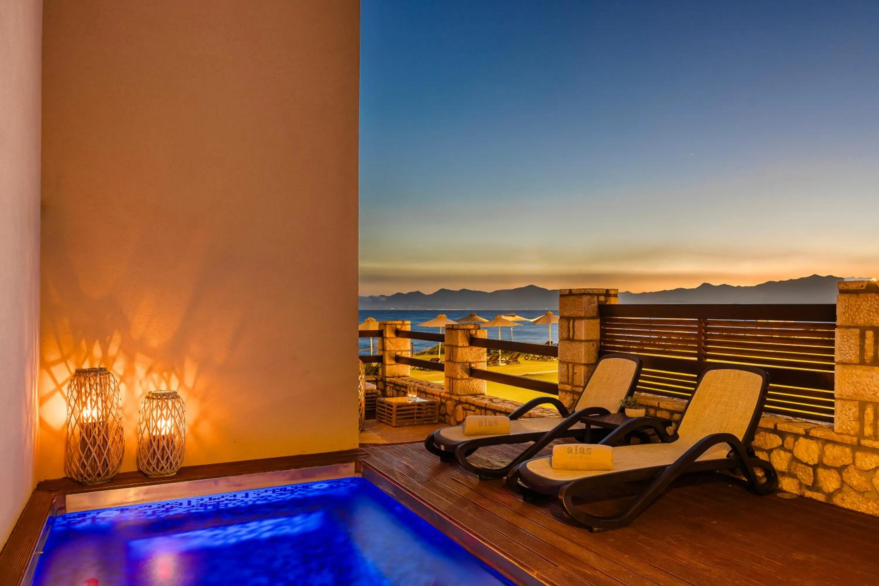 Balcony/Terrace in Alas Resort & Spa