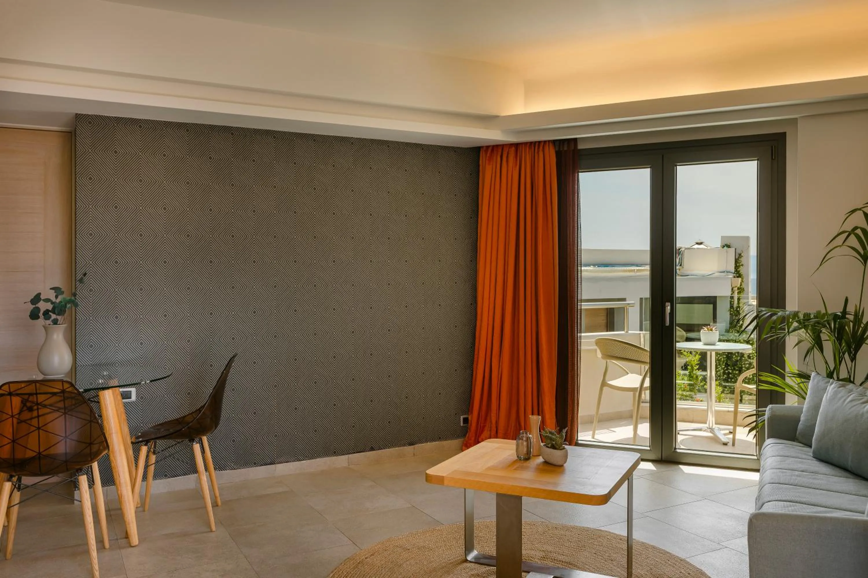 Living room in Alas Resort & Spa