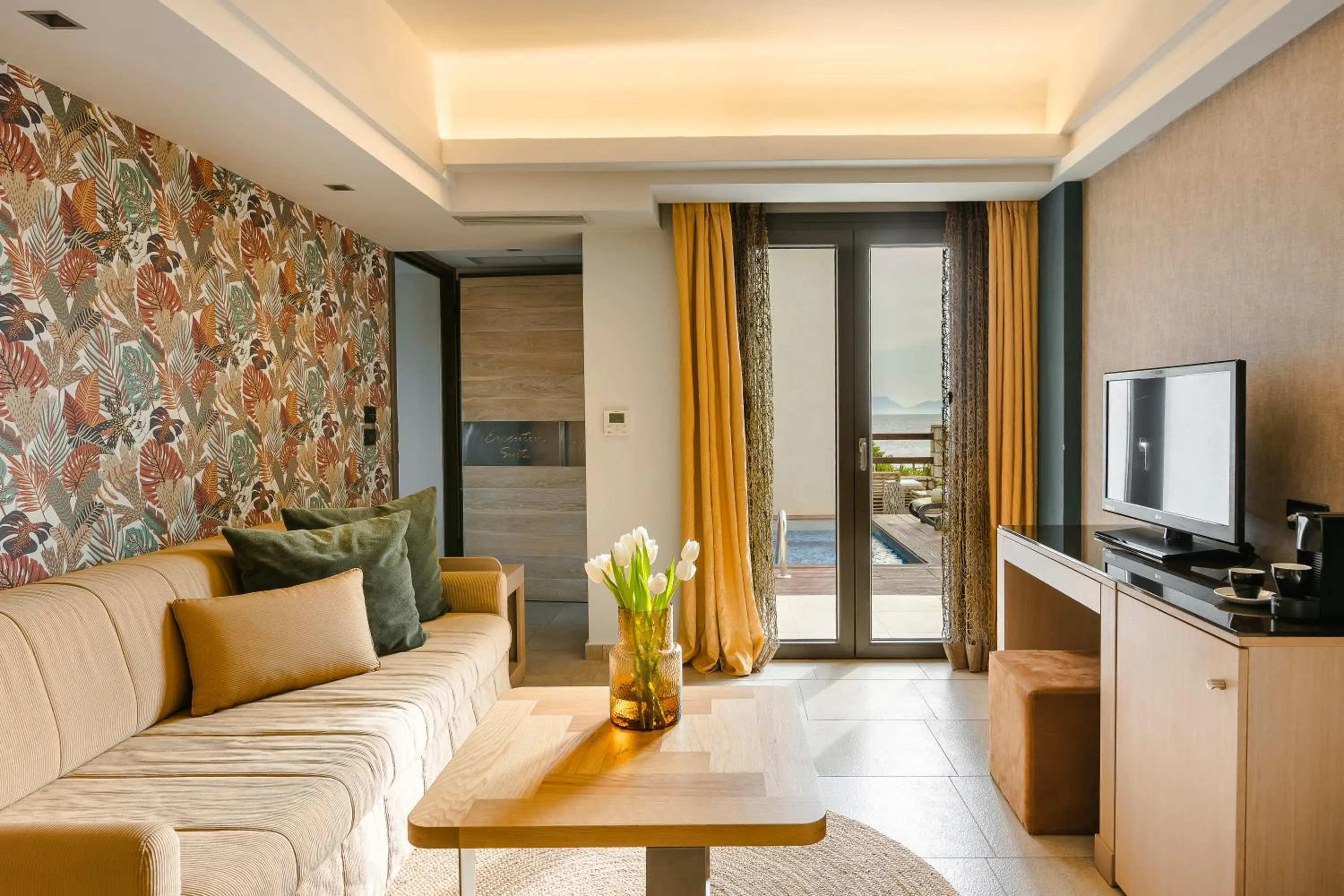 Seating area in Alas Resort & Spa