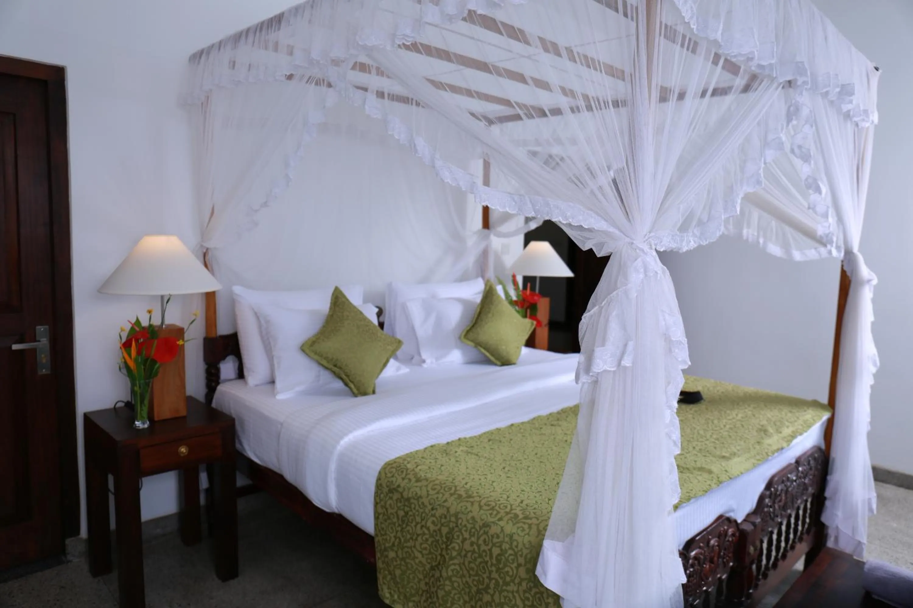 Bedroom, Bed in Green Residencies