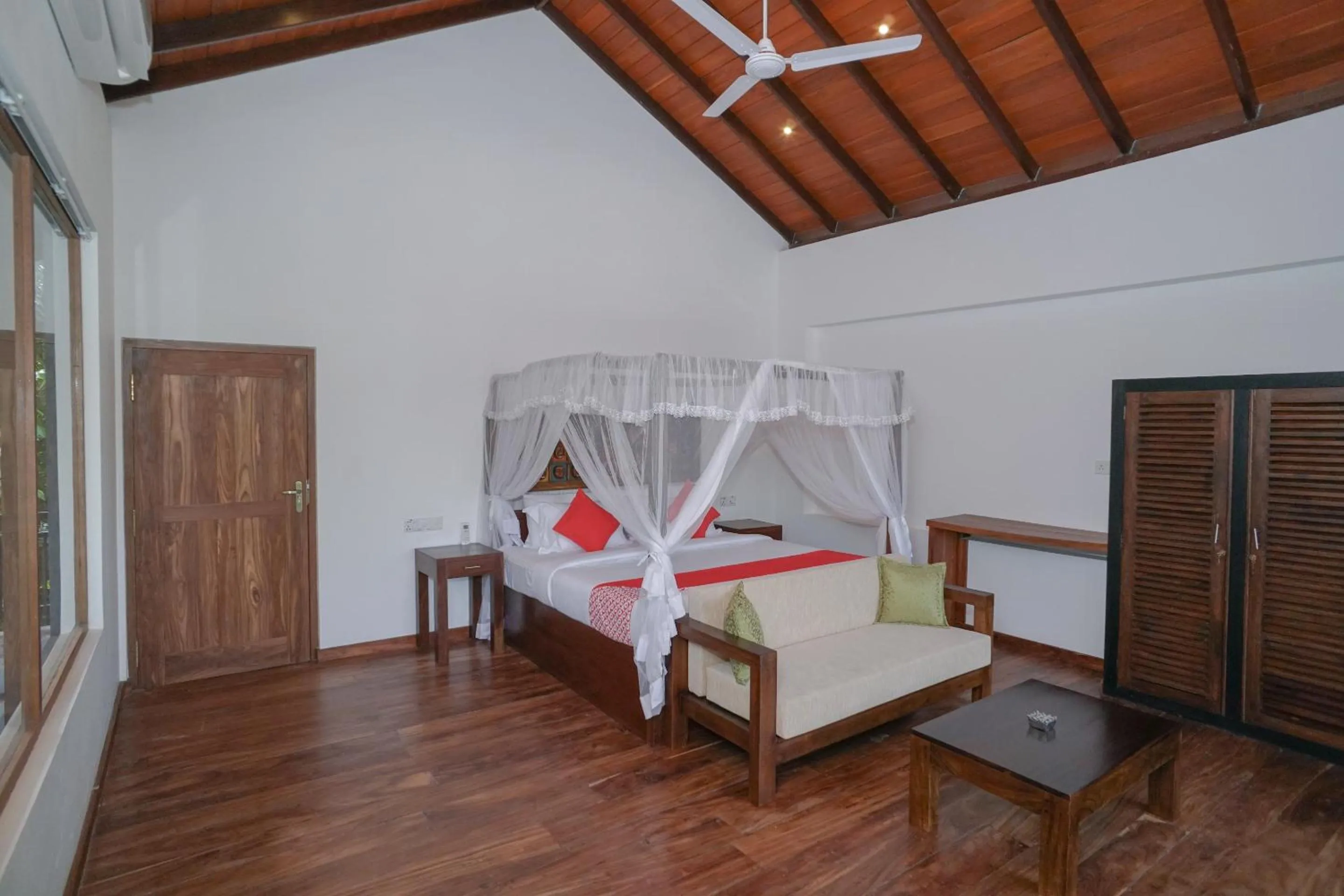 Bedroom, Bed in Green Residencies