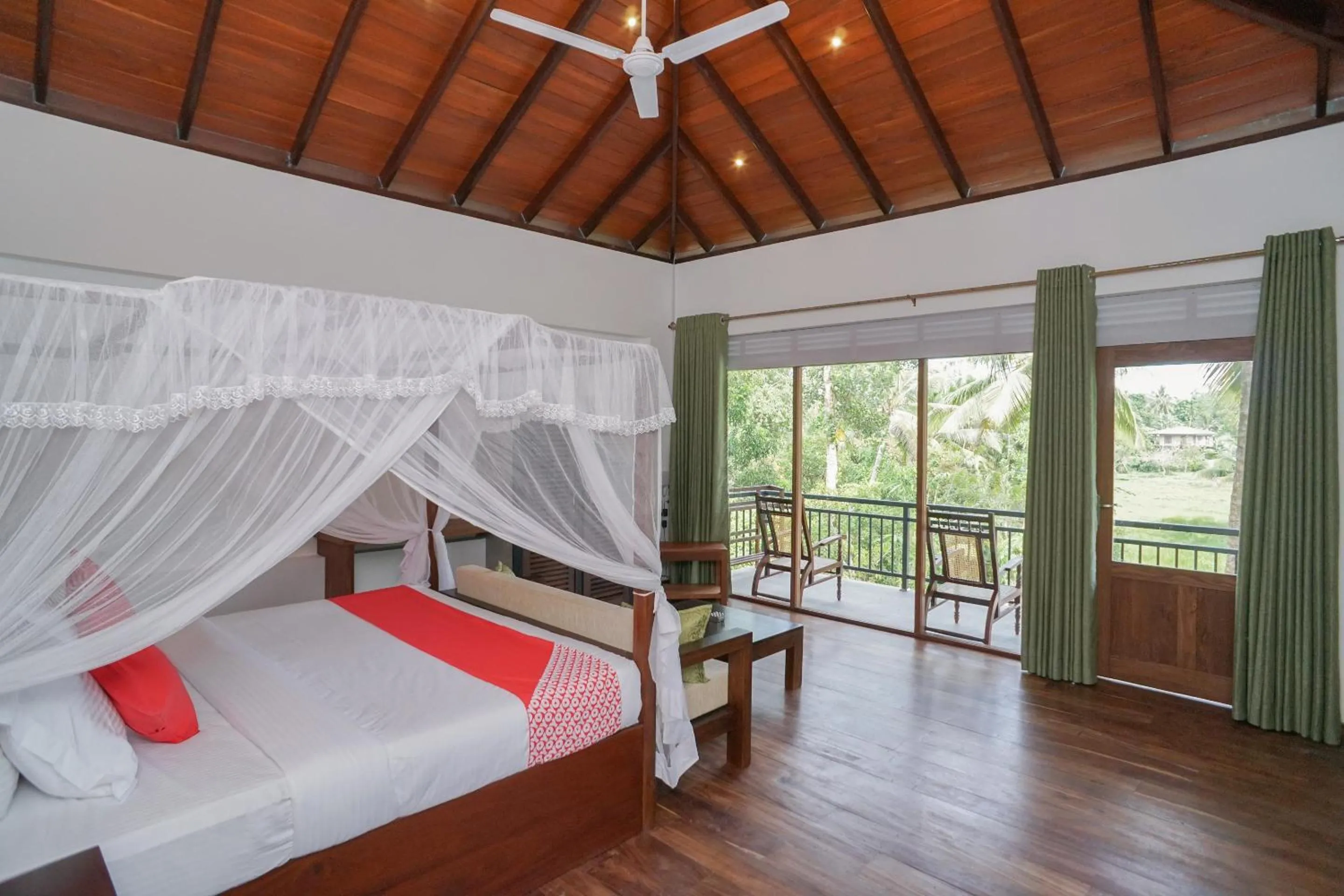 Bedroom, Bed in Green Residencies