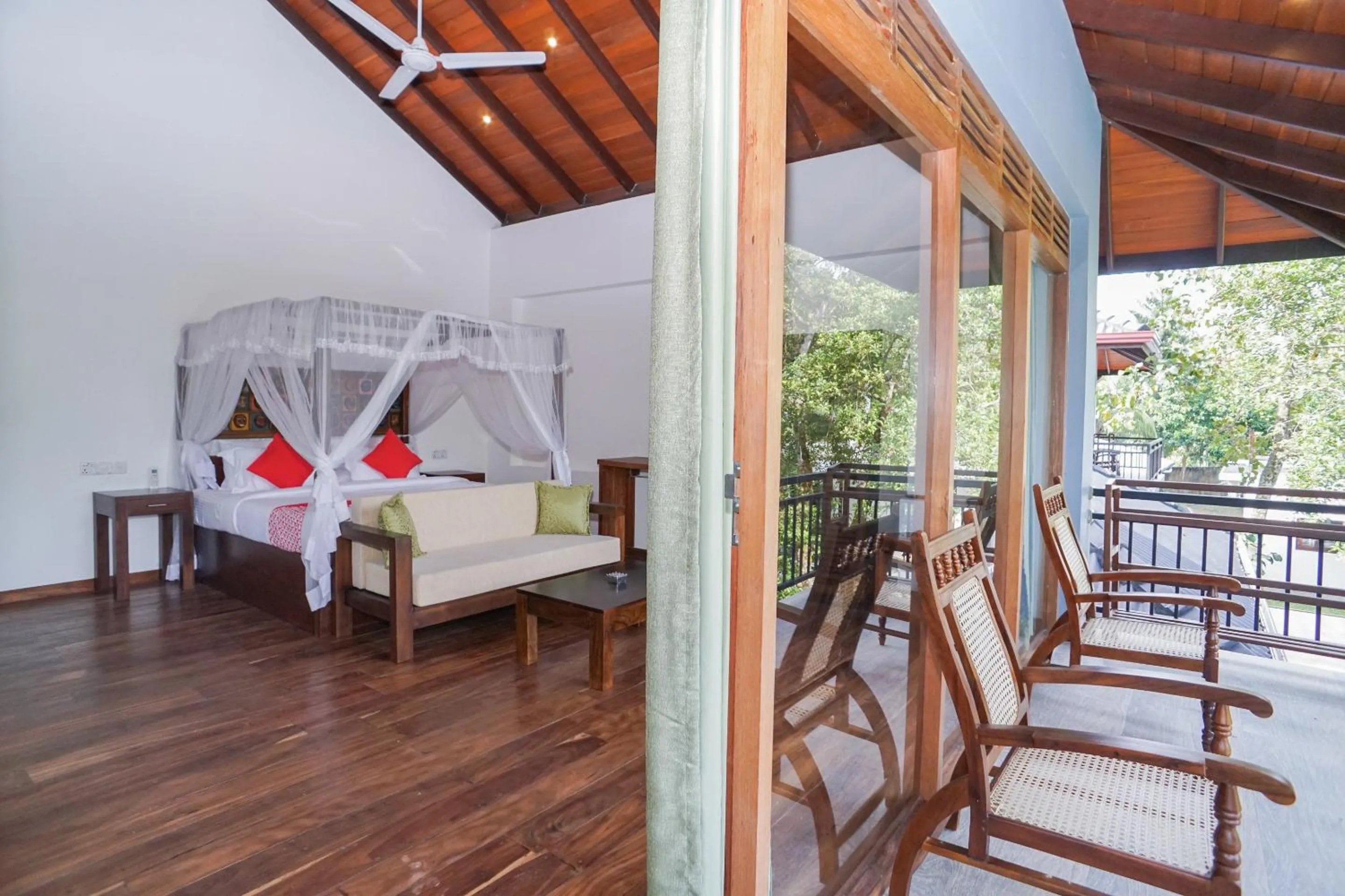 Bedroom, Bed in Green Residencies