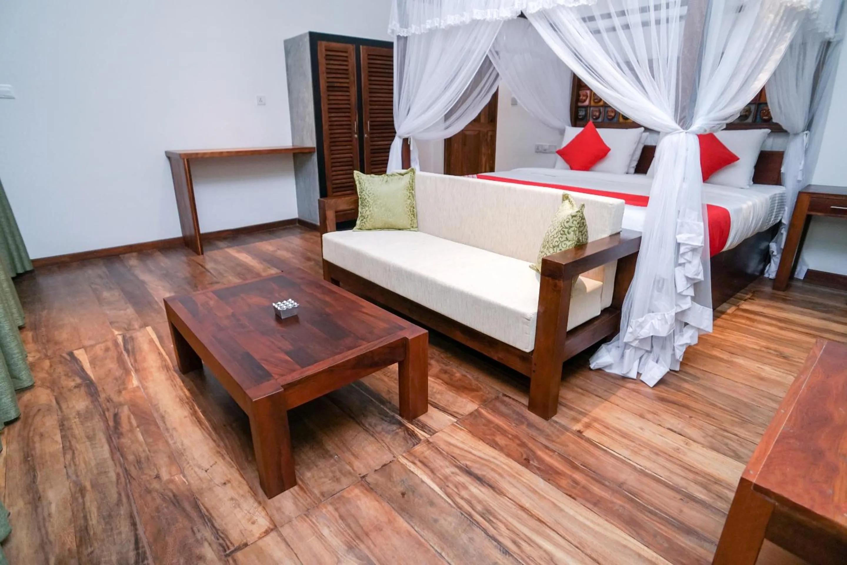 Bedroom, Bed in Green Residencies