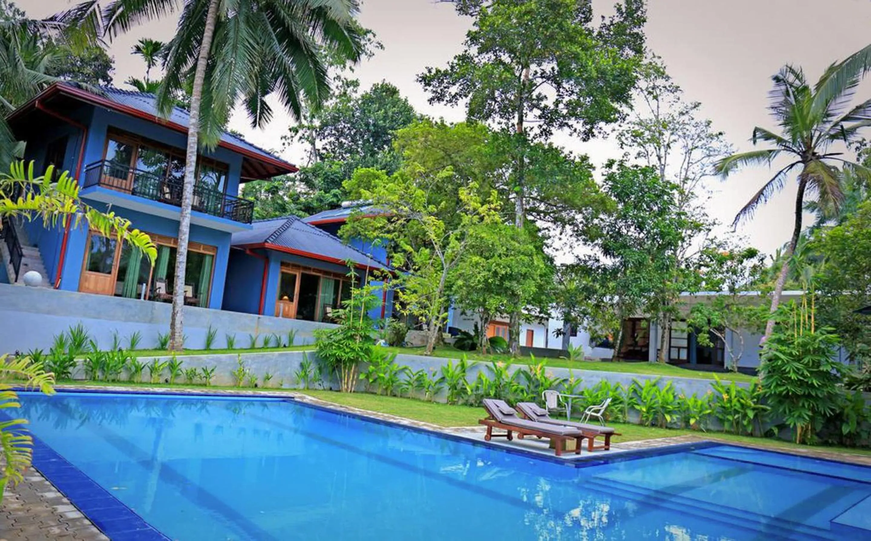 Facade/entrance in Green Residencies