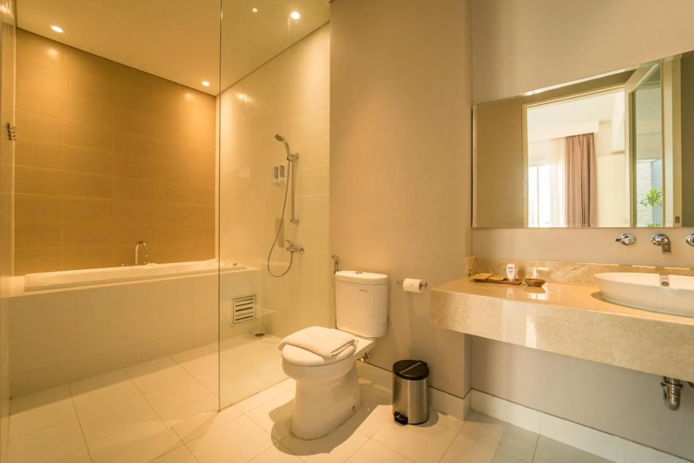 Shower in Ola Villas at Uluwatu Pecatu