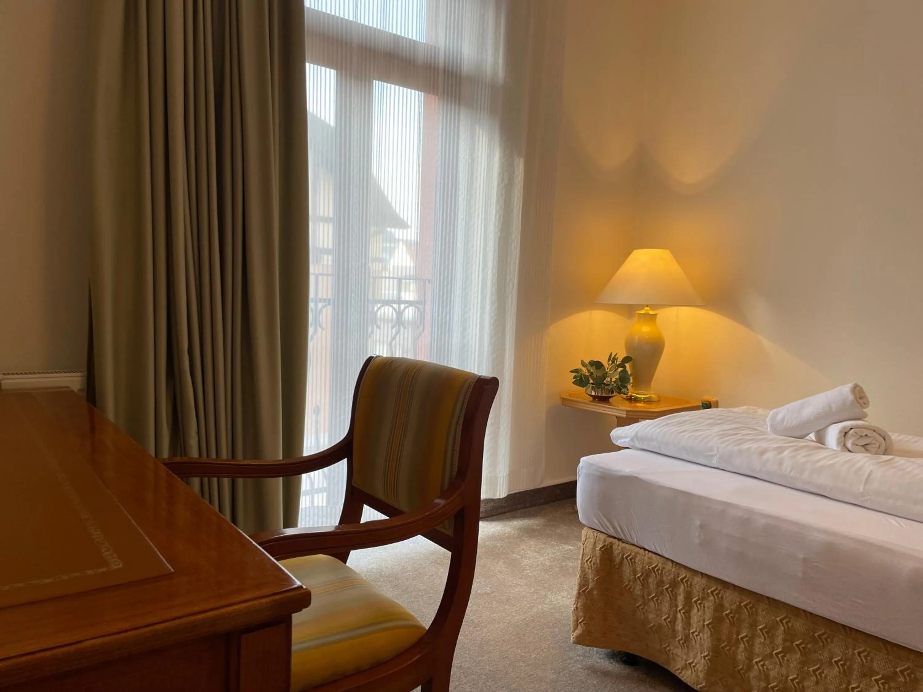 View (from property/room), Bed in Hotel Majovey