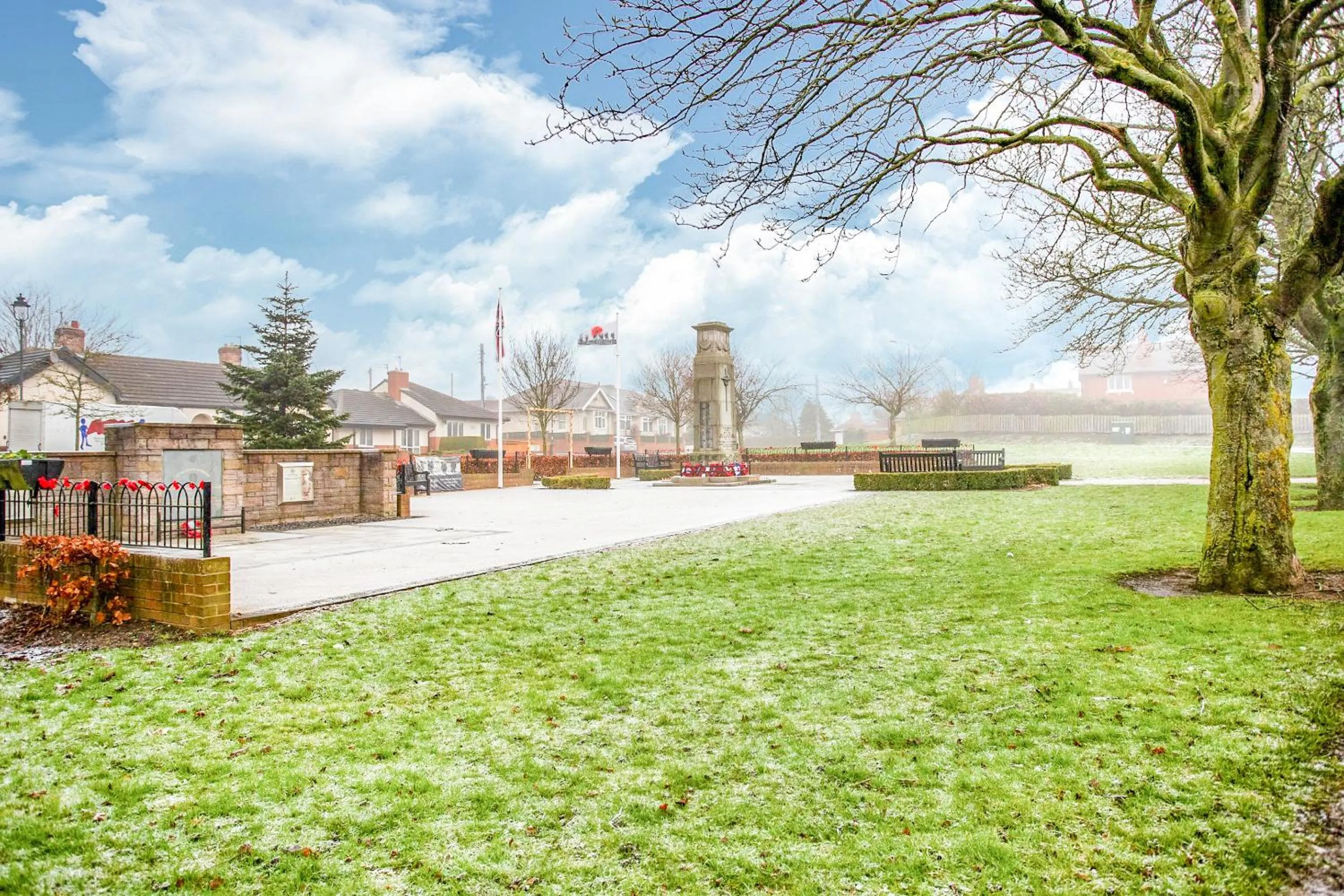 Garden in The Village Inn, Murton Seaham