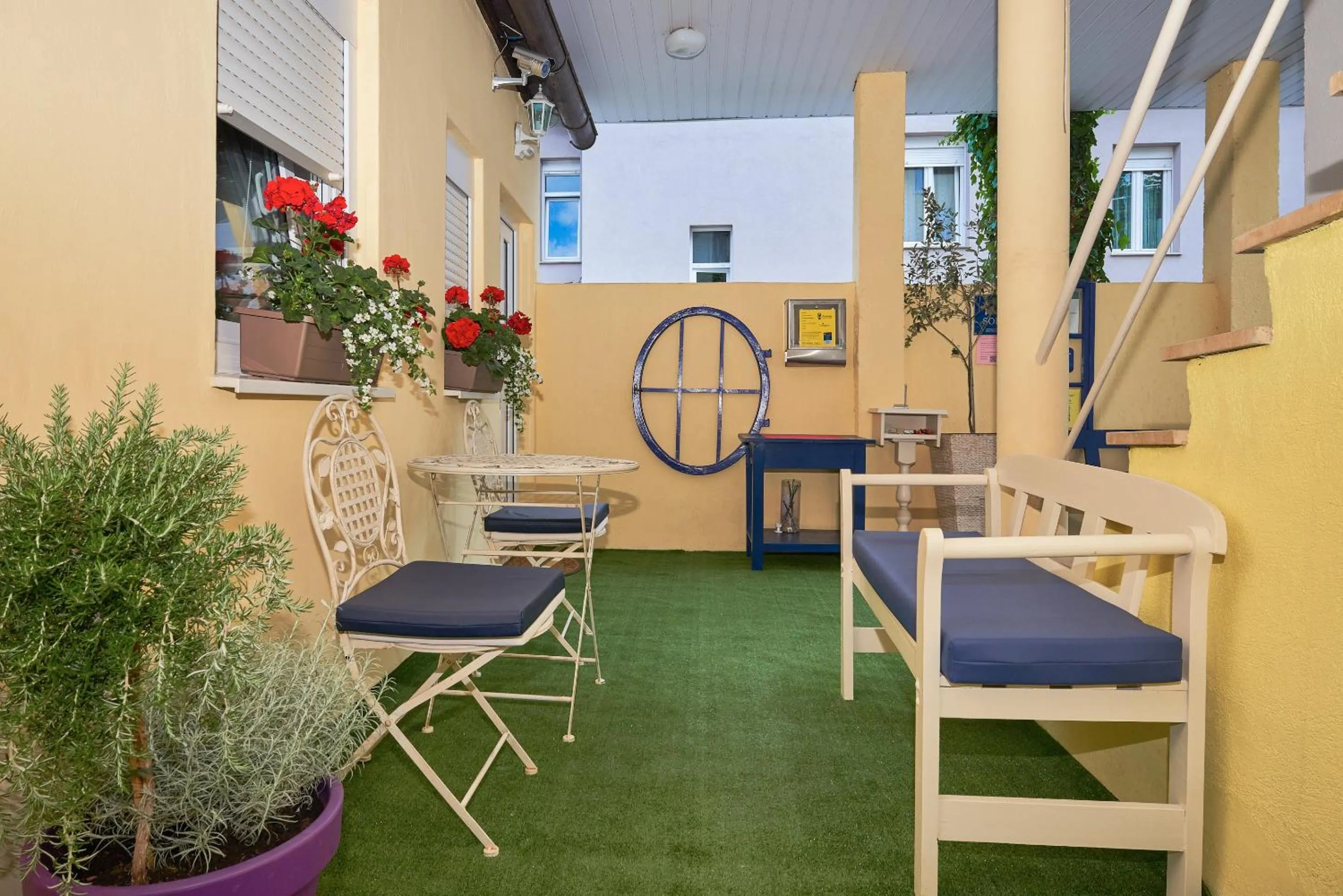 Balcony/Terrace in Anastasia Suites Zagreb