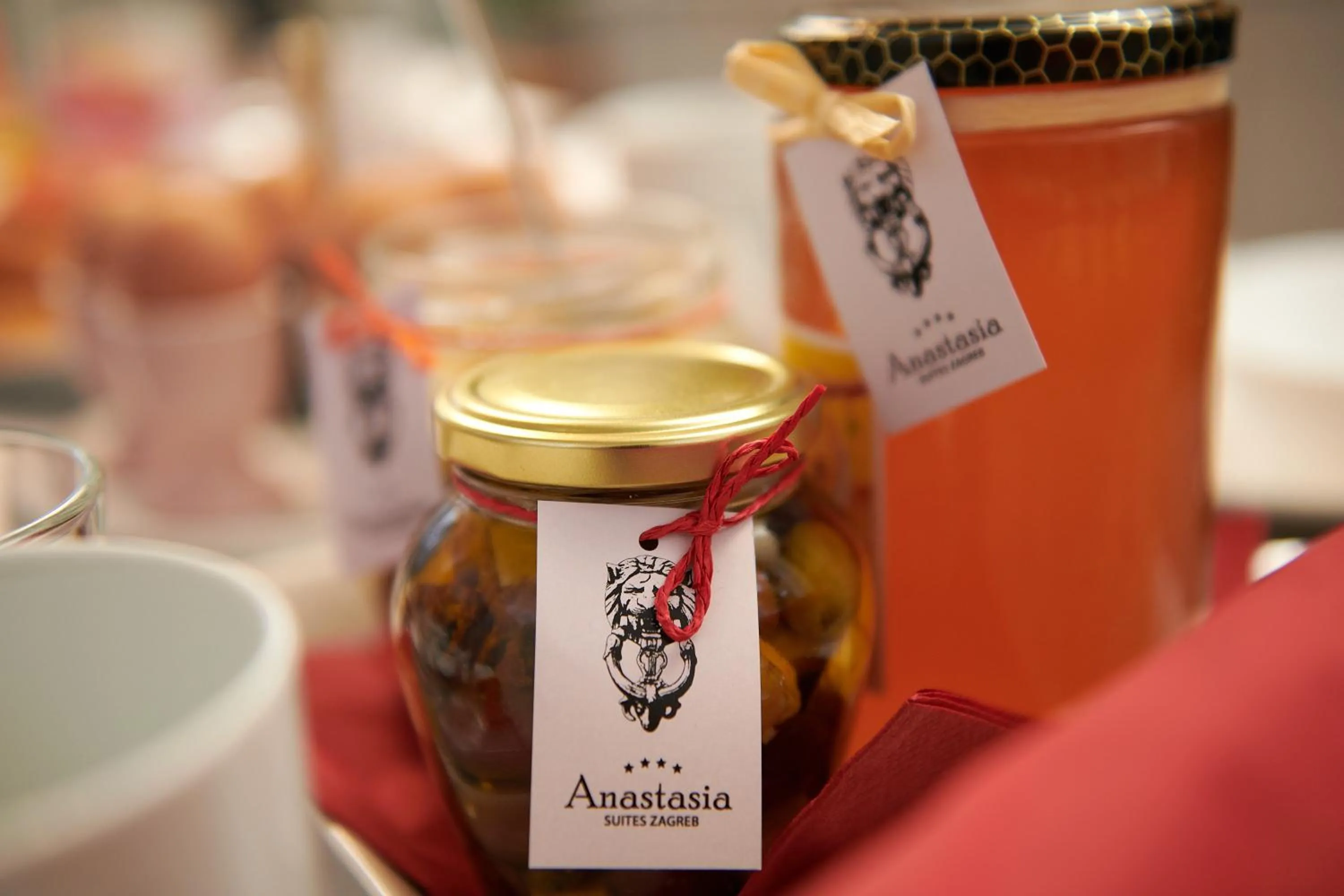 Food and drinks in Anastasia Suites Zagreb