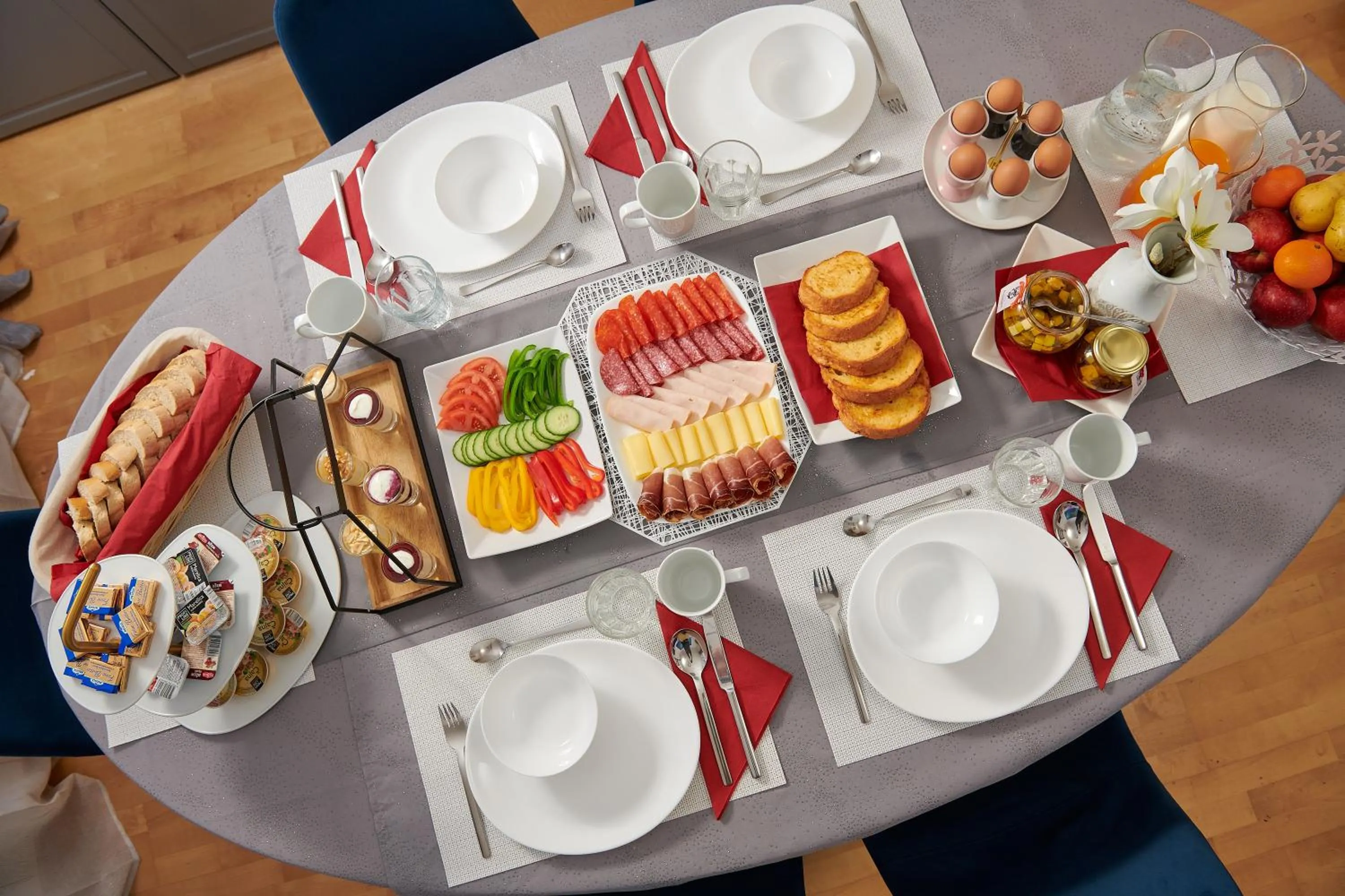 Restaurant/places to eat in Anastasia Suites Zagreb