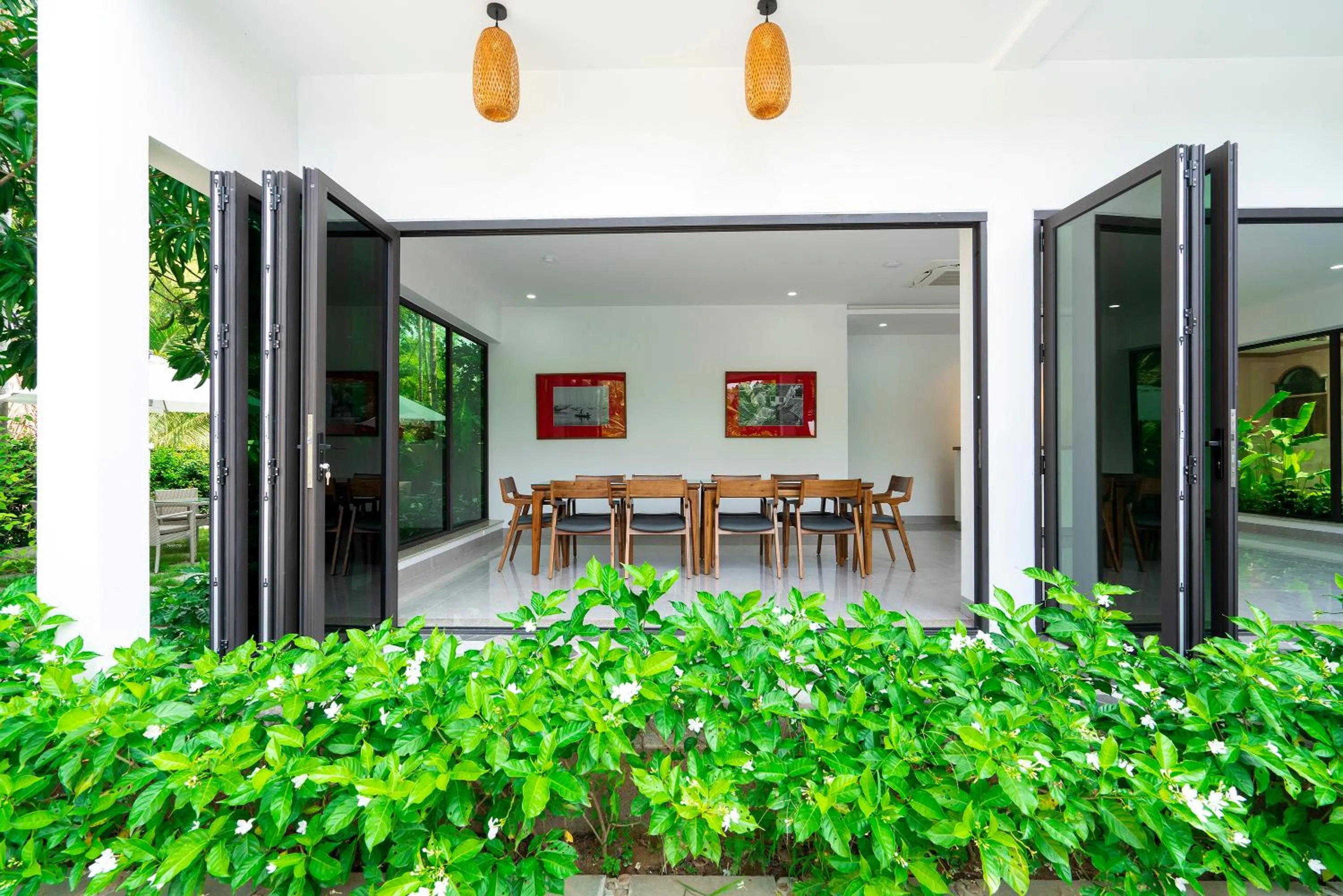 Dining area in Chieu Ha Village Riverside - Hoi An
