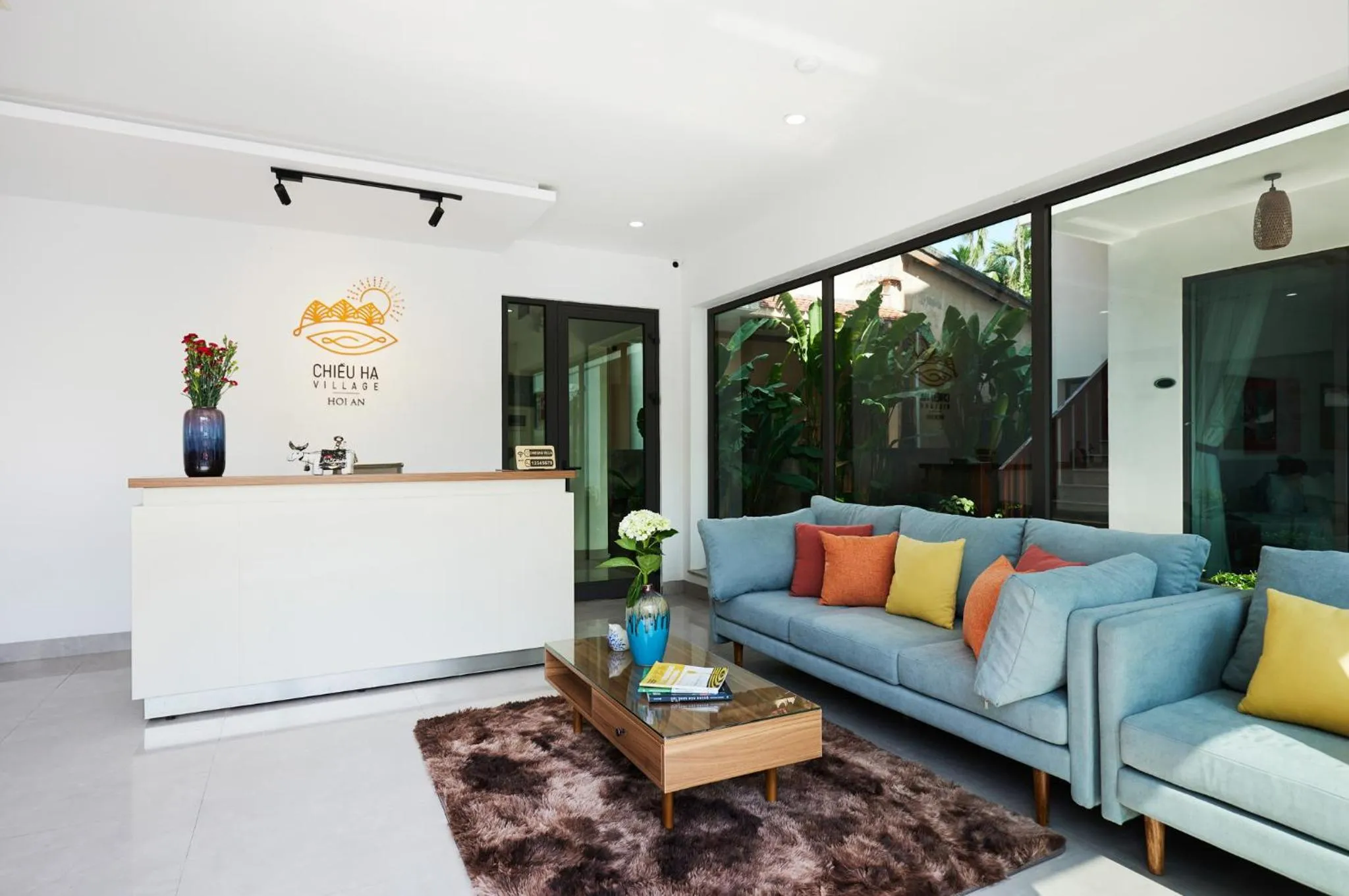 Lobby or reception in Chieu Ha Village Riverside - Hoi An