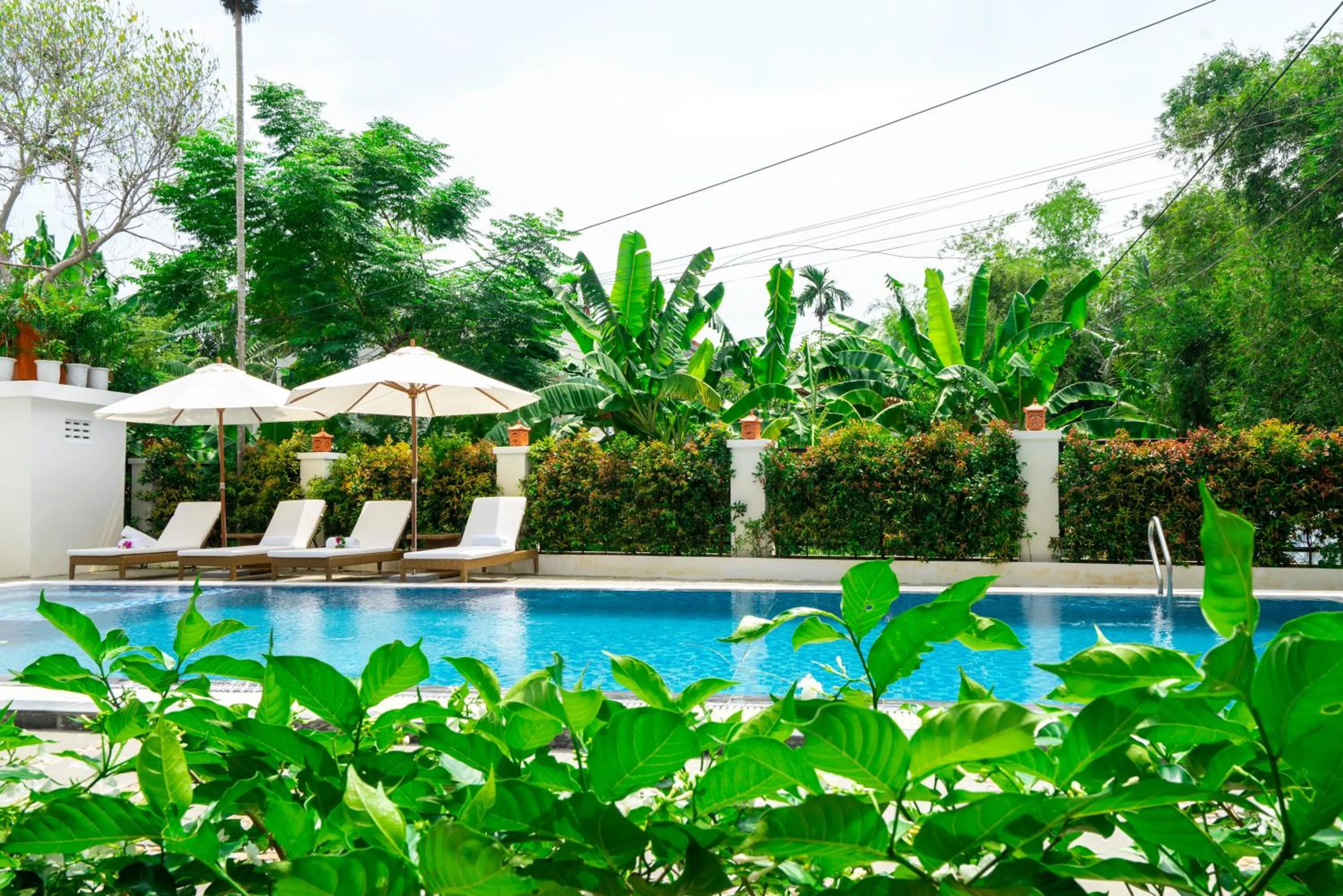 Swimming pool in Chieu Ha Village Riverside - Hoi An