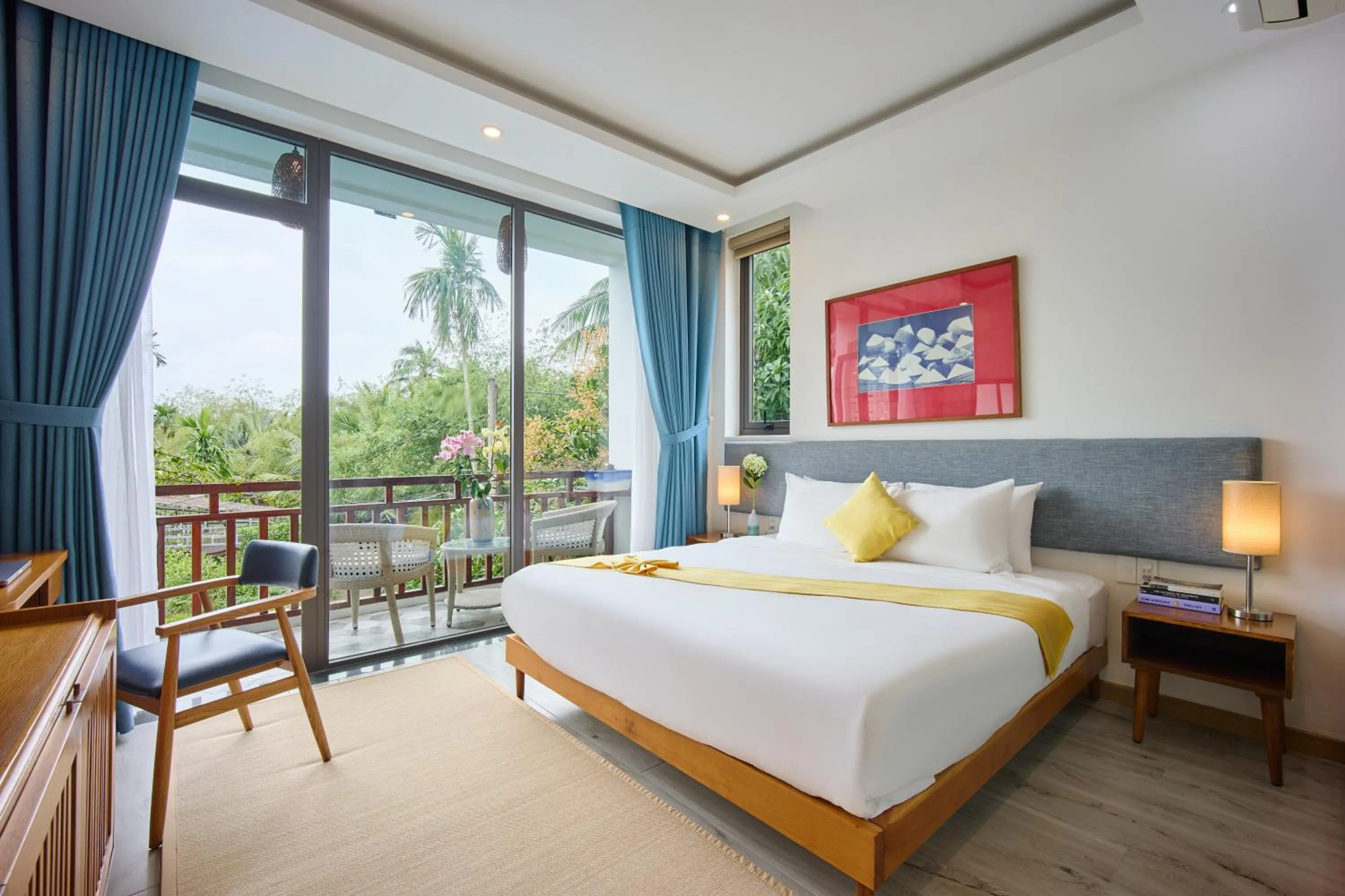 Shower, Bed in Chieu Ha Village Riverside - Hoi An