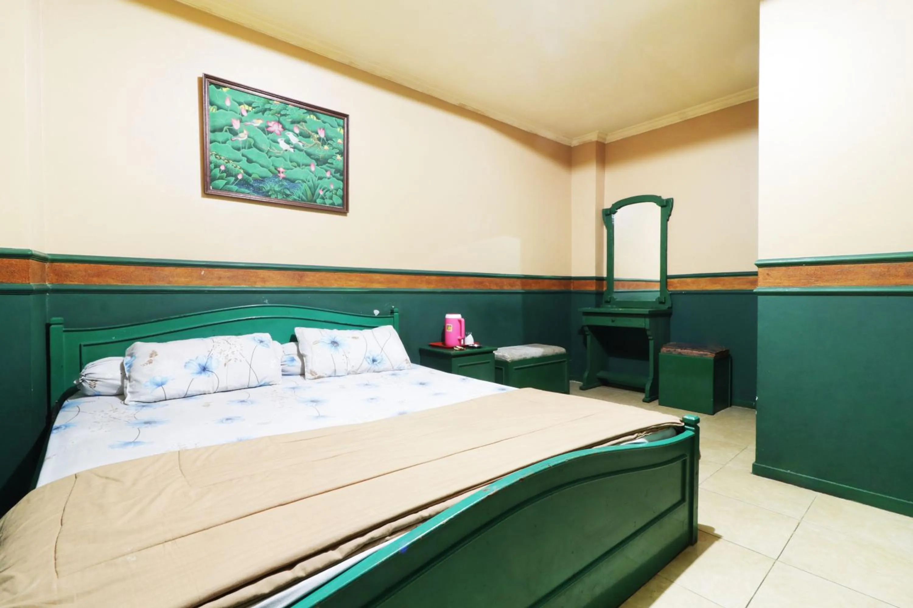 Bed in Hotel Alamanda