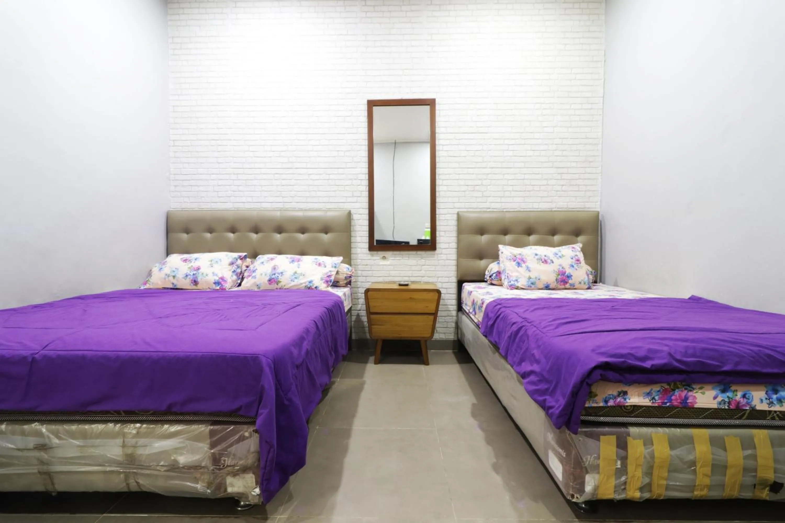 Bed in Hotel Alamanda